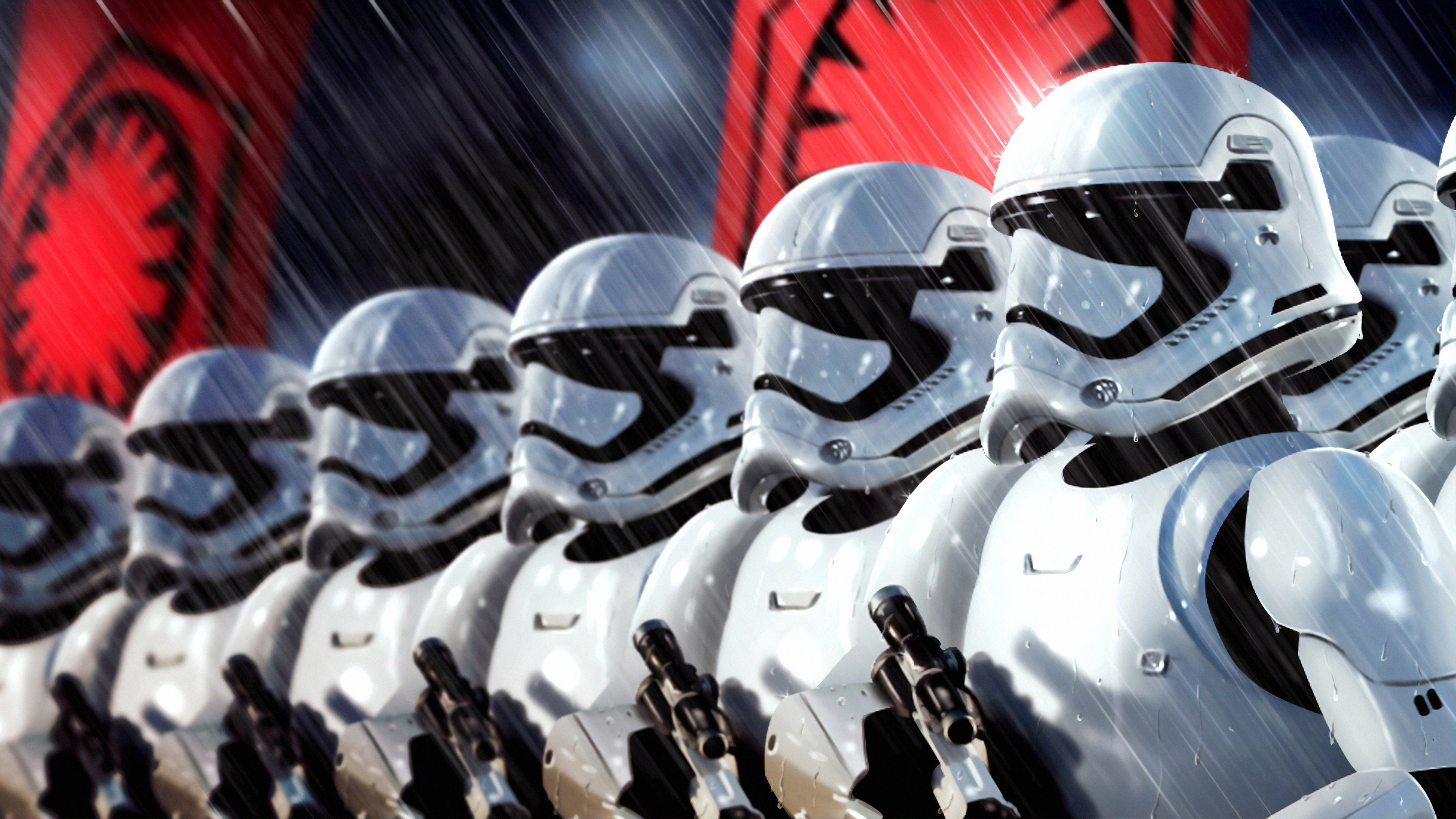 Stormtroopers, 4K, Art, Wallpaper, 3840x2160 4K Desktop