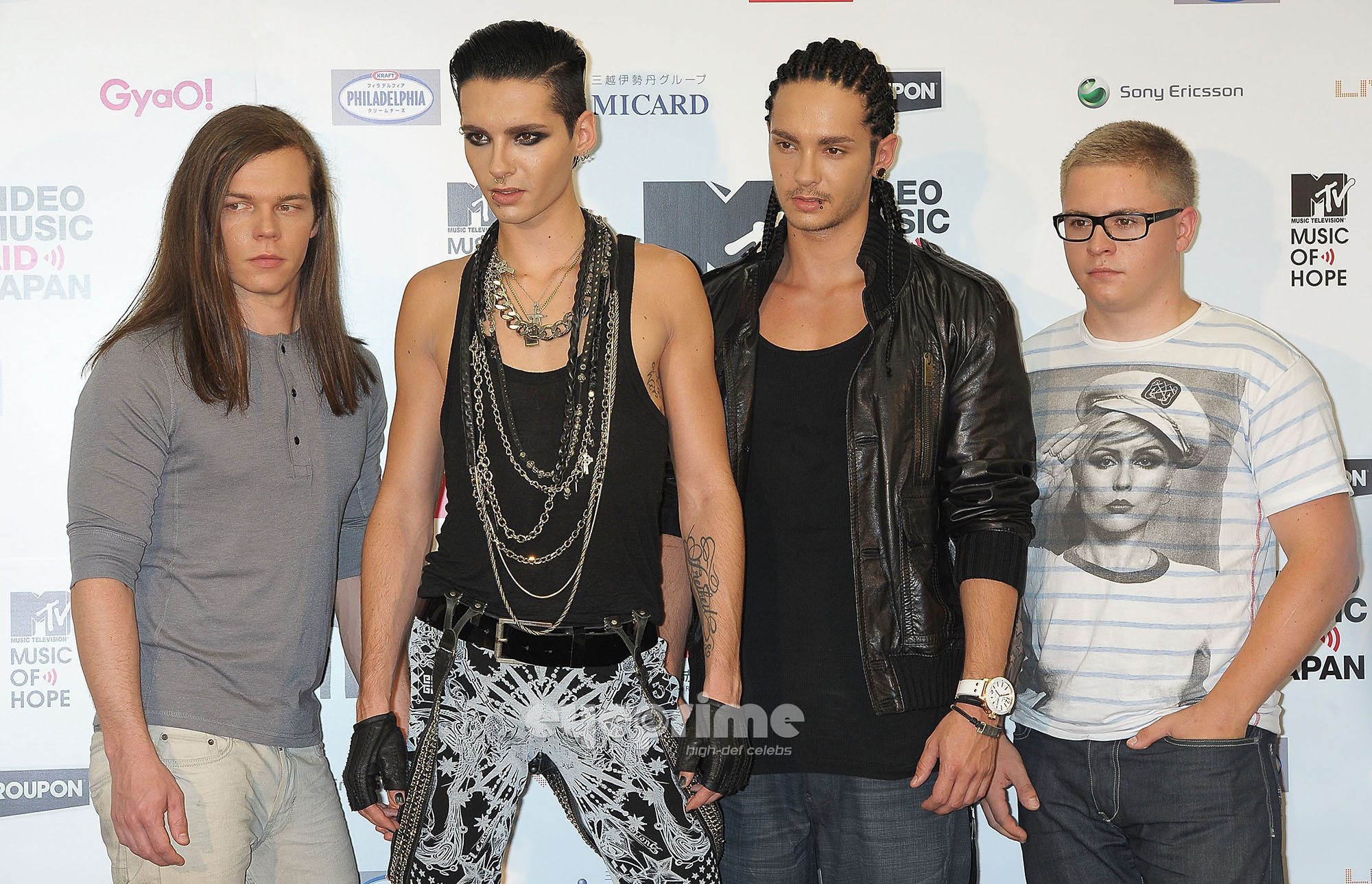 Tokio Hotel: Band of the Year 2007, Award-winners, Rock stars. 2000x1290 HD Background.