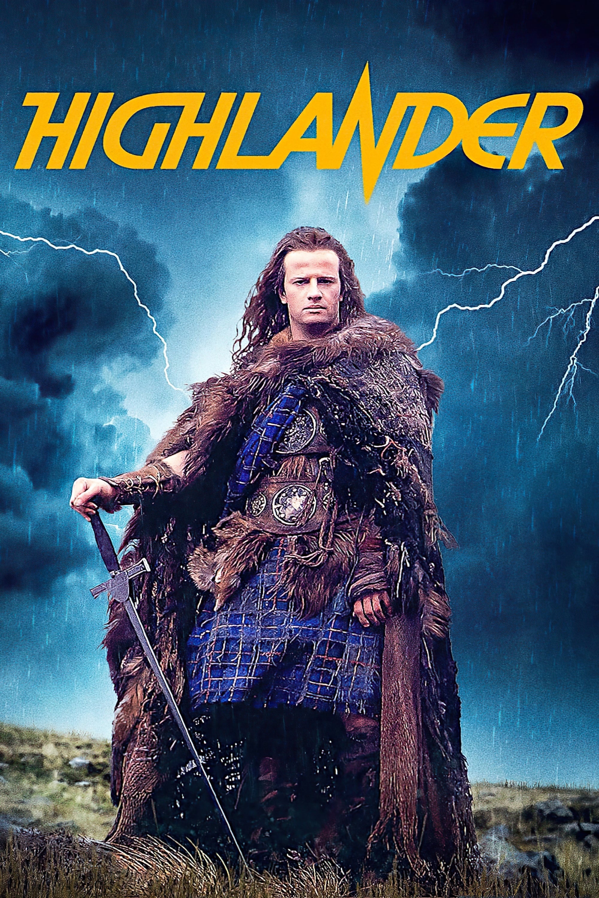 Highlander, 1986 film, Posters, The Movie Database, 2000x3000 HD Handy