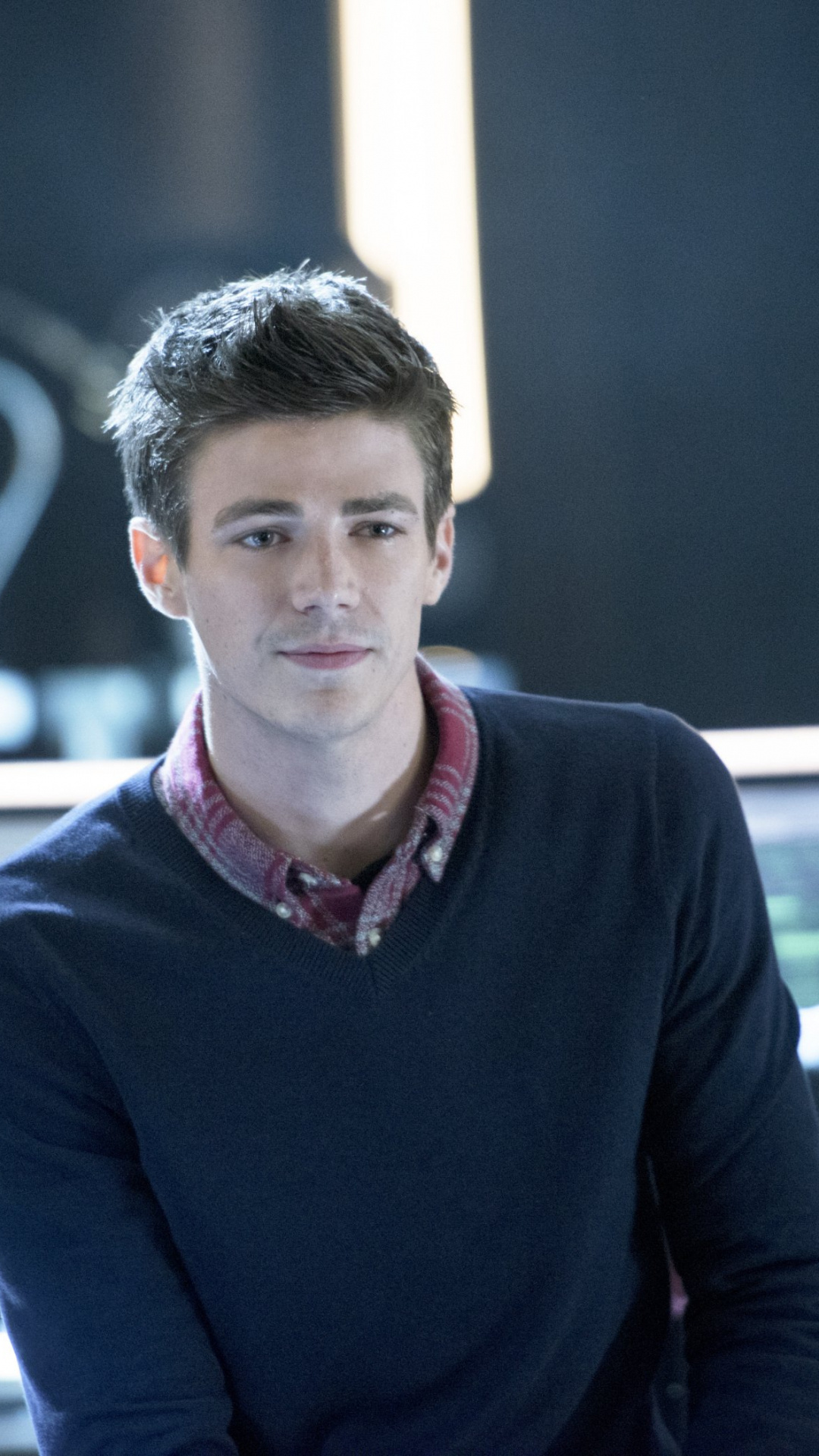 Grant Gustin: Barry Allen, The Flash TV show, An actor who was cast in Operation Blue Eyes as Barry Keenan in March 2020. 1080x1920 Full HD Wallpaper.