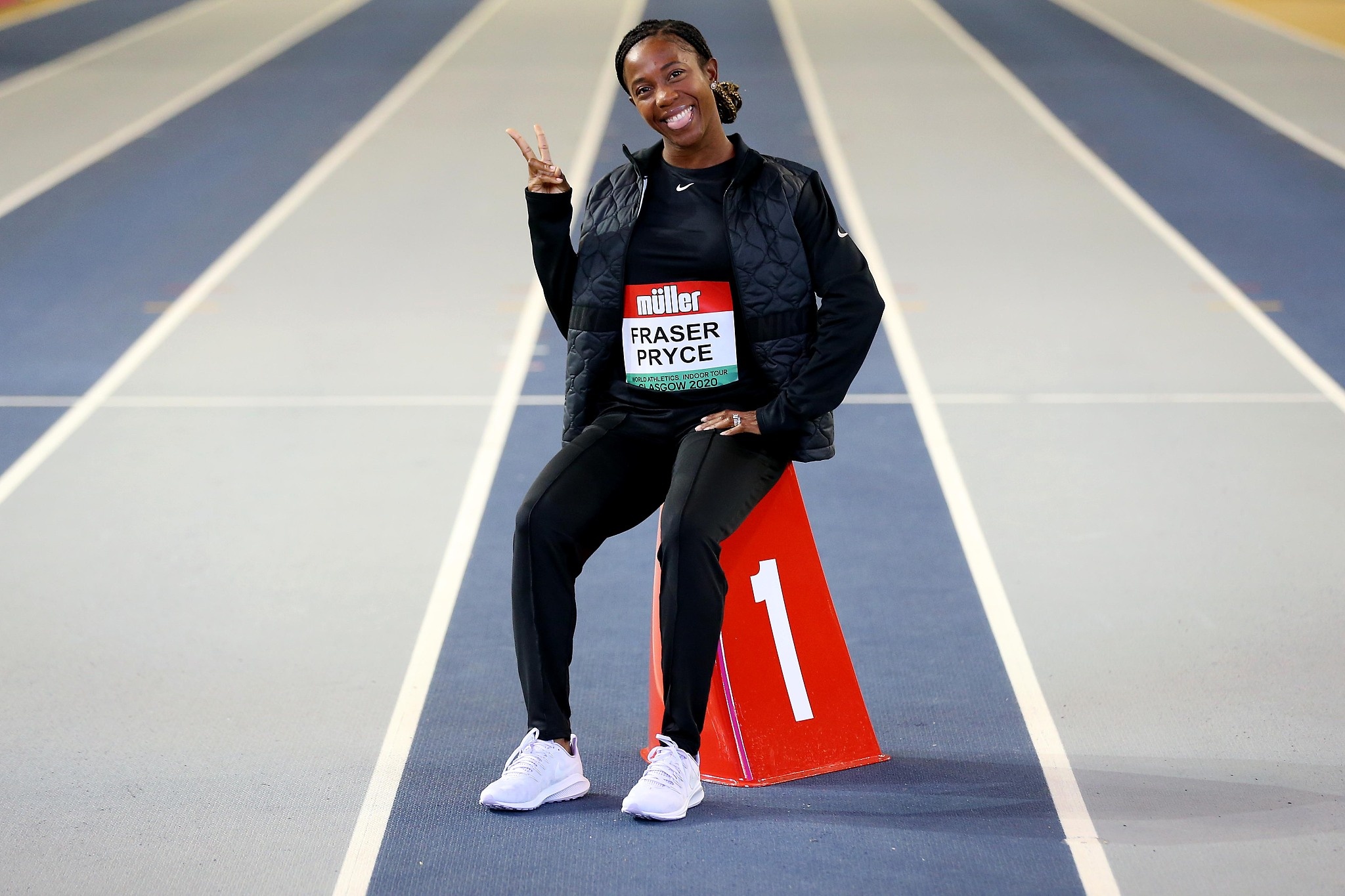 Shelly-Ann Fraser-Pryce, Fastest 100m record, Farah misses qualification, CGTN highlight, 2050x1370 HD Desktop