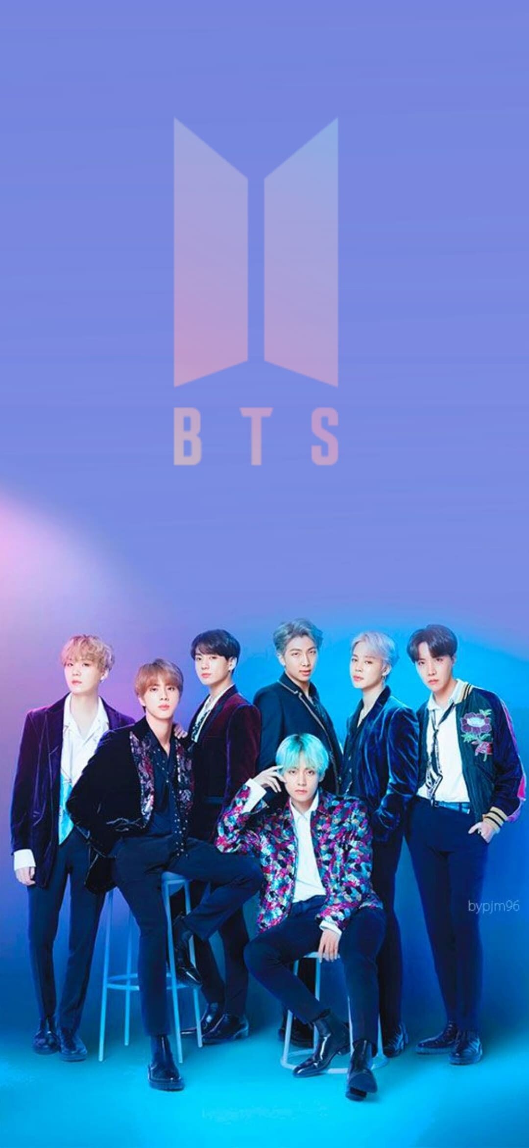 BTS: The band's Map of the Soul: 7 (2020) is the best-selling album of all time in South Korea. 1080x2340 HD Wallpaper.