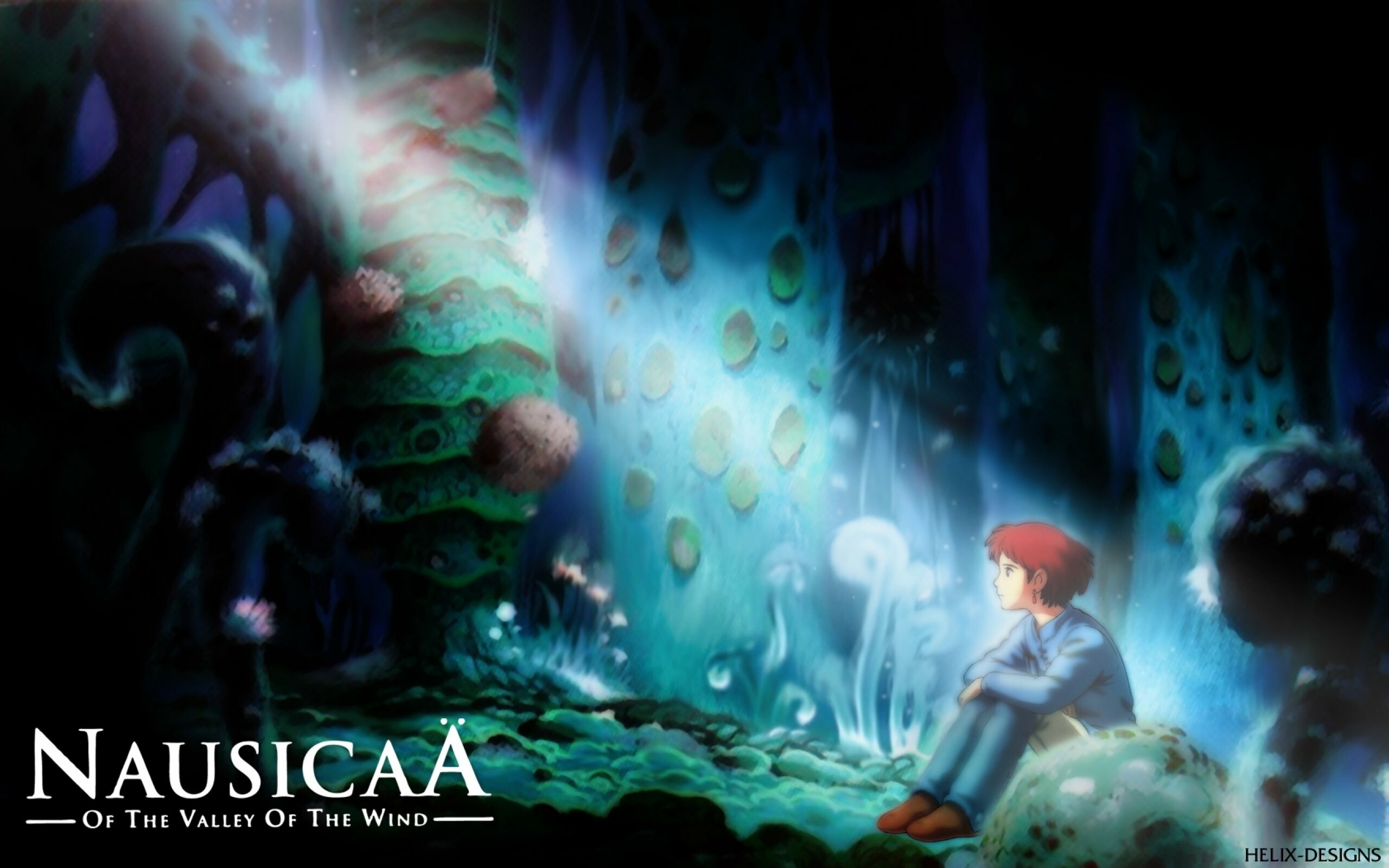 Nausicaa of the Valley of the Wind: Anime, Fantasy, Adventure, Directed by Hayao Miyazaki. 2560x1600 HD Background.
