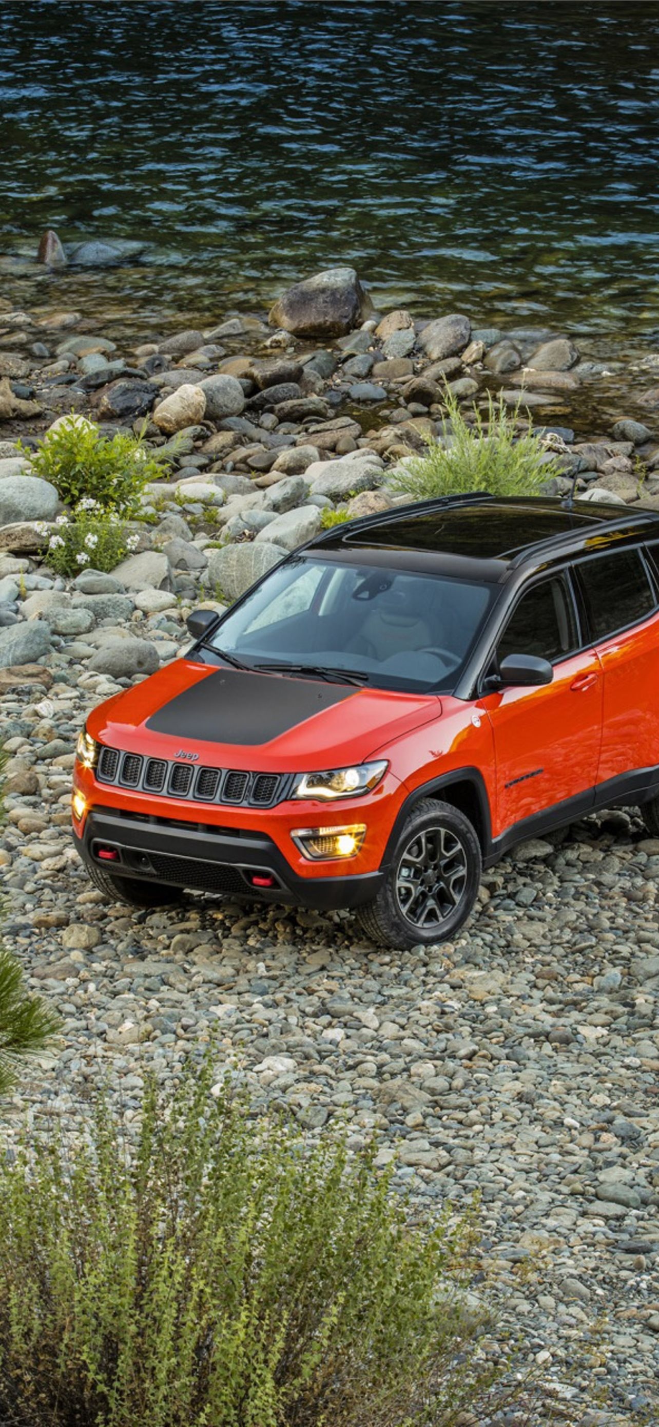 Jeep Compass, Auto, Best Jeep Compass, iPhone wallpapers, 1290x2780 HD Handy