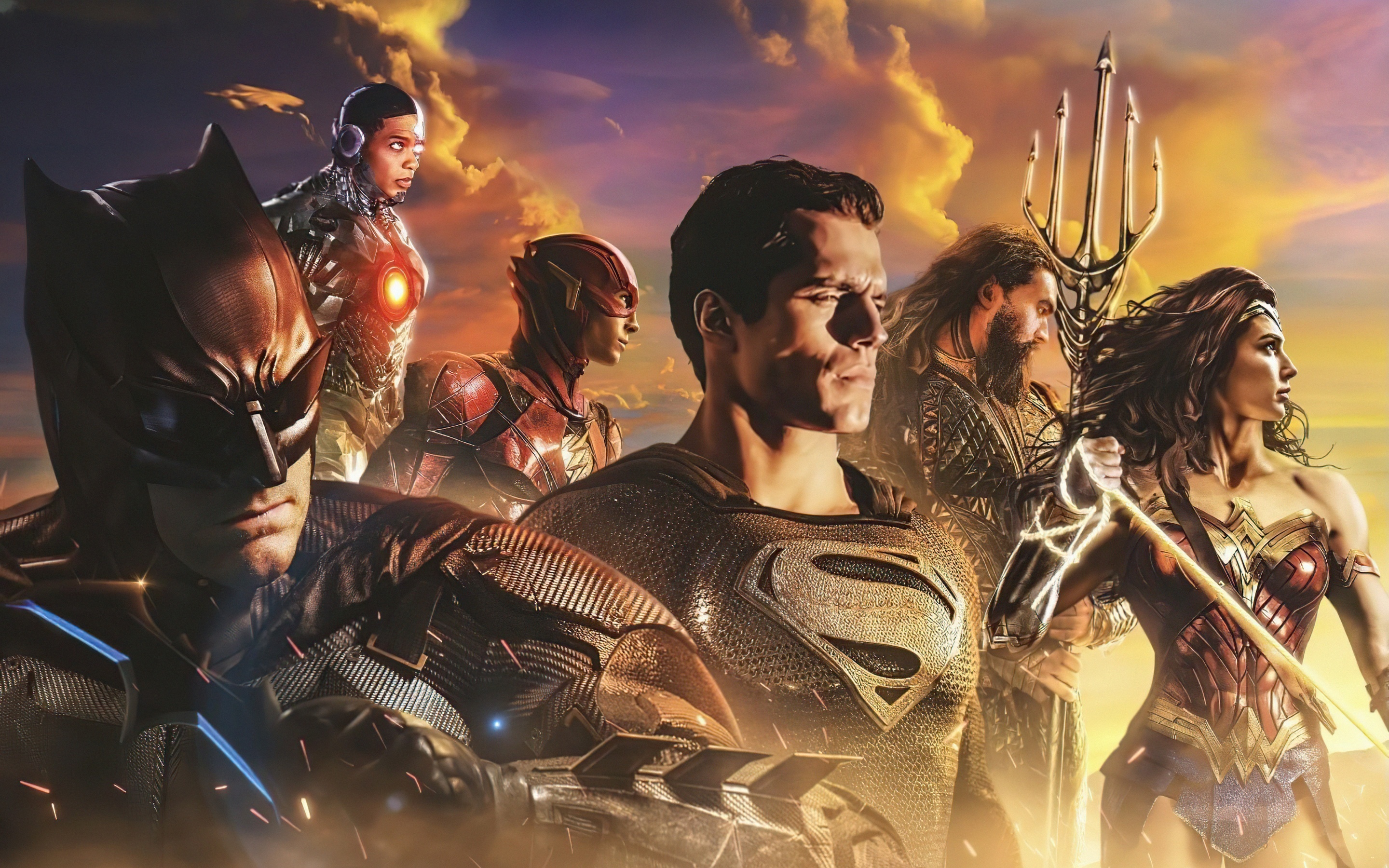 Zack Snyder's Justice League, Wallpaper 4K, DC Superheroes, 2880x1800 HD Desktop