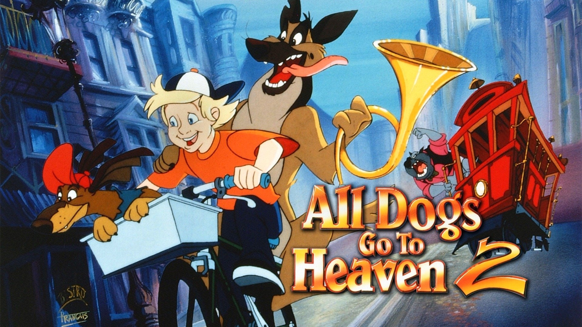 All Dogs Go to Heaven, Watch full movie online, Plex, Animation, 1920x1080 Full HD Desktop