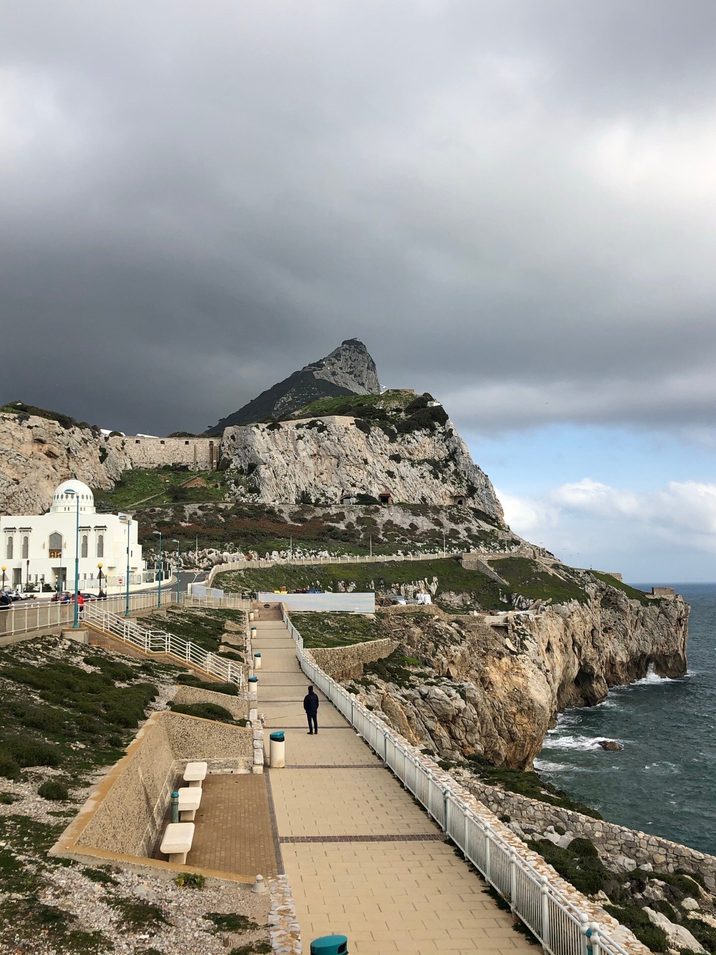 Gibraltar, Europa Point lighthouse, Travel guide, 1440x1920 HD Phone