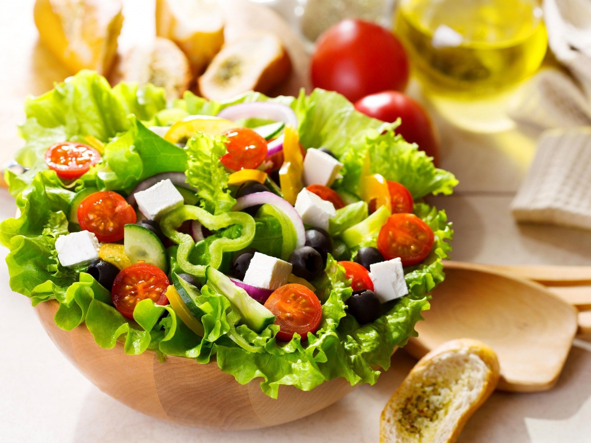 Healthy food, Fresh salad, Nutritious meals, Top quality ingredients, 1920x1440 HD Desktop