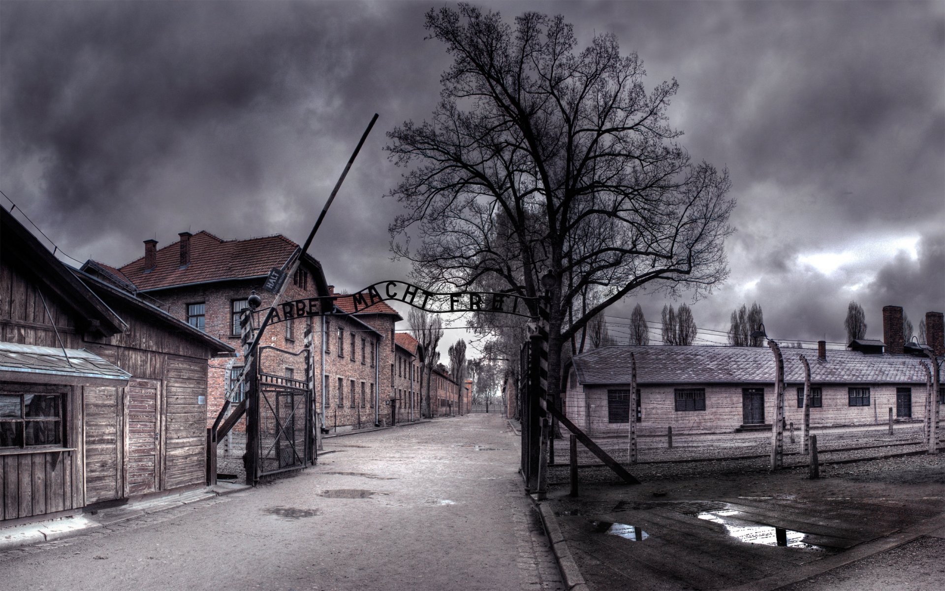 Auschwitz wallpapers, Free backgrounds, Historical site, 1920x1200 HD Desktop