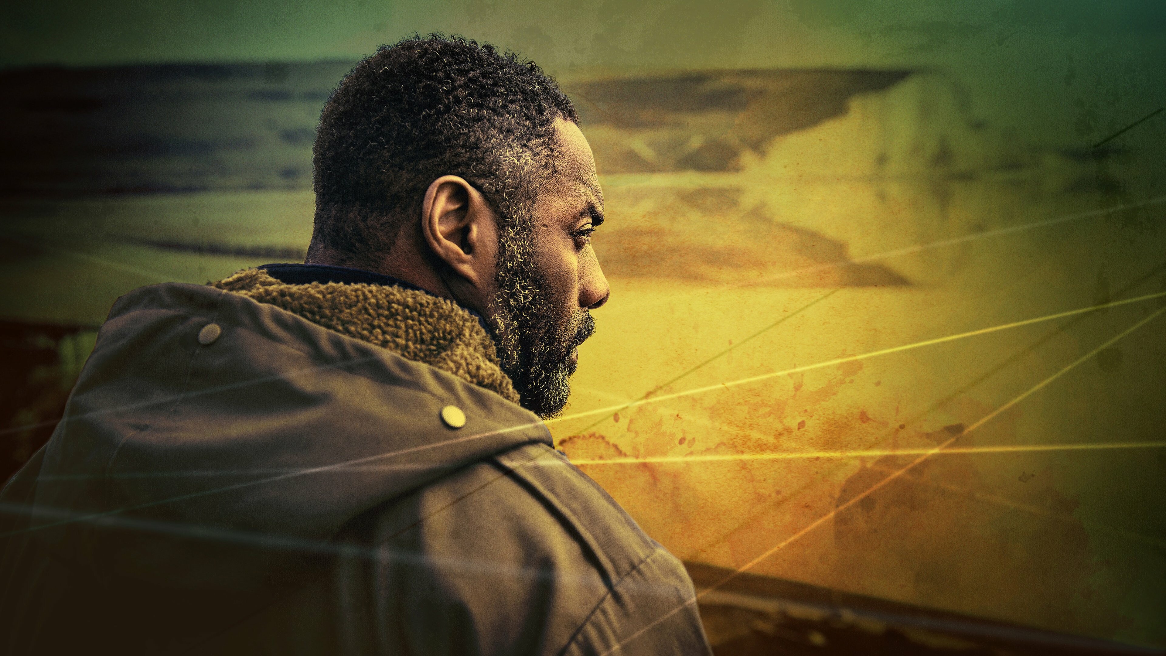 Luther (TV series): A British psychological crime thriller television show. 3840x2160 4K Background.