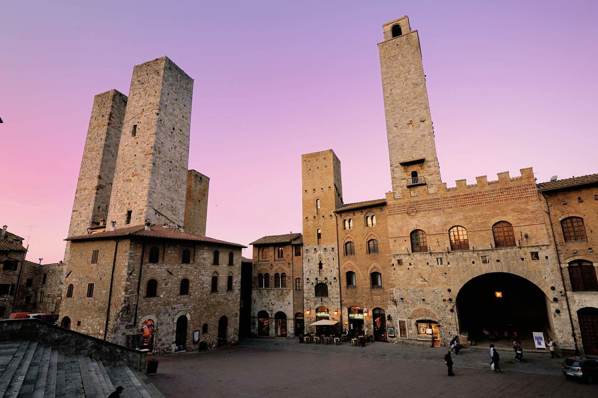 Medieval town of San Gimignano, UNESCO World Heritage, Tuscan heritage, Italian history, 1920x1280 HD Desktop