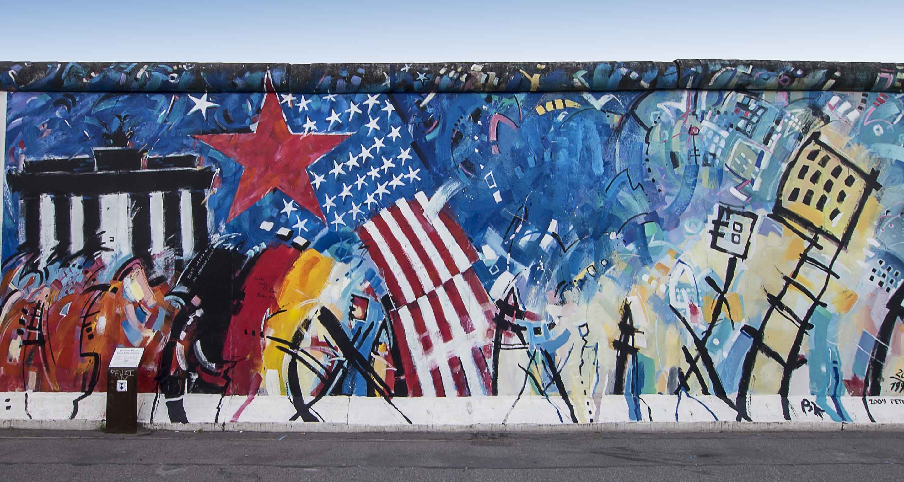 Berlin Wall, Travels, East and West, Streetwise, 2880x1540 HD Desktop