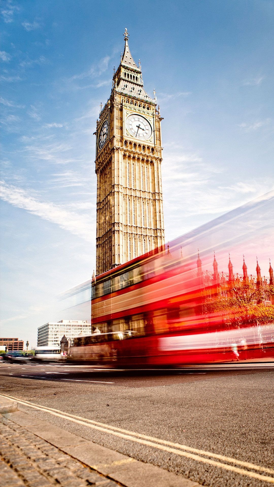 London clock tower, Tourist attraction, Timepiece majesty, Landmark beauty, 1080x1920 Full HD Phone