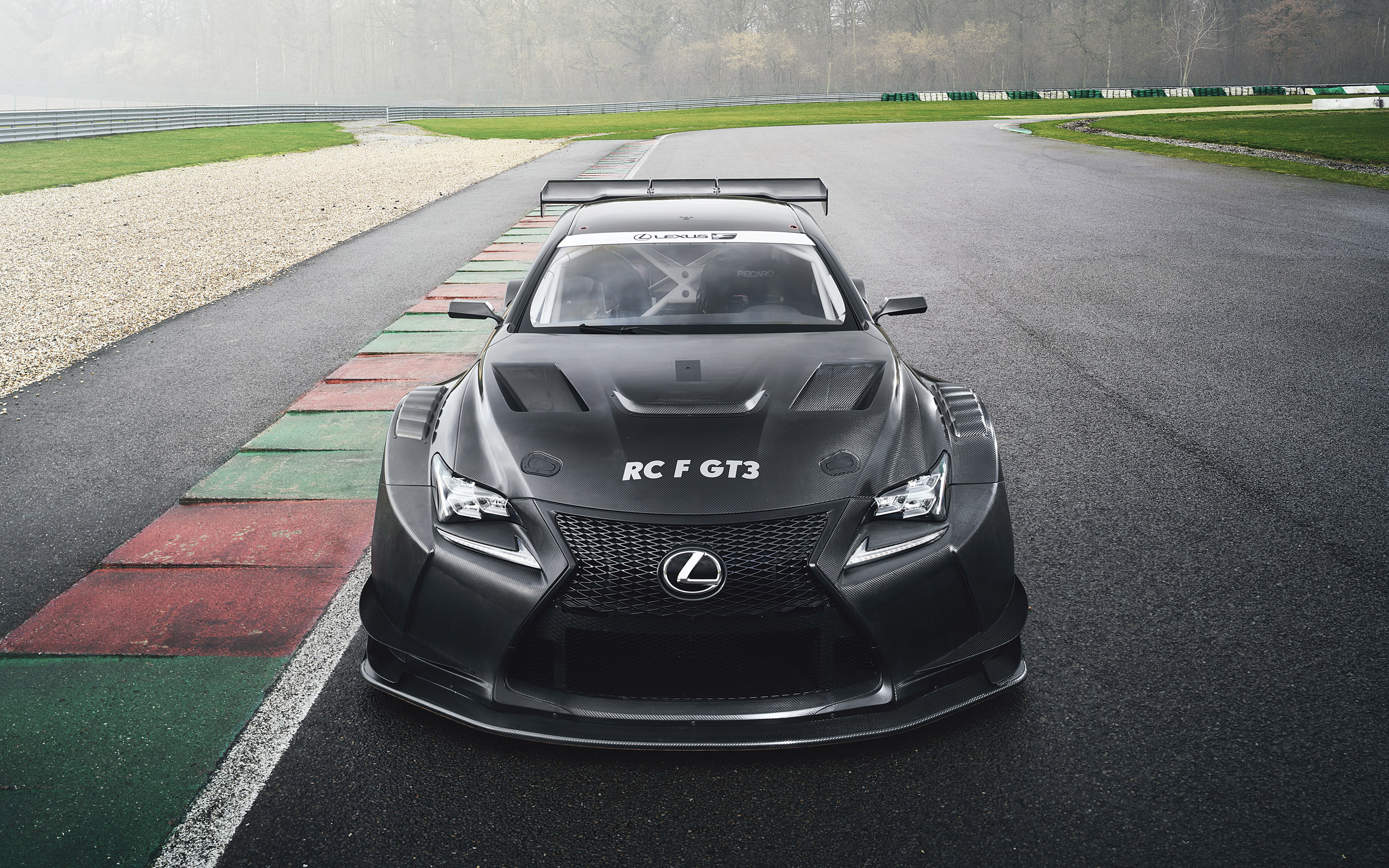 Lexus RC F GT3, Racing car, Carbon body, Japanese sports cars, 2560x1600 HD Desktop