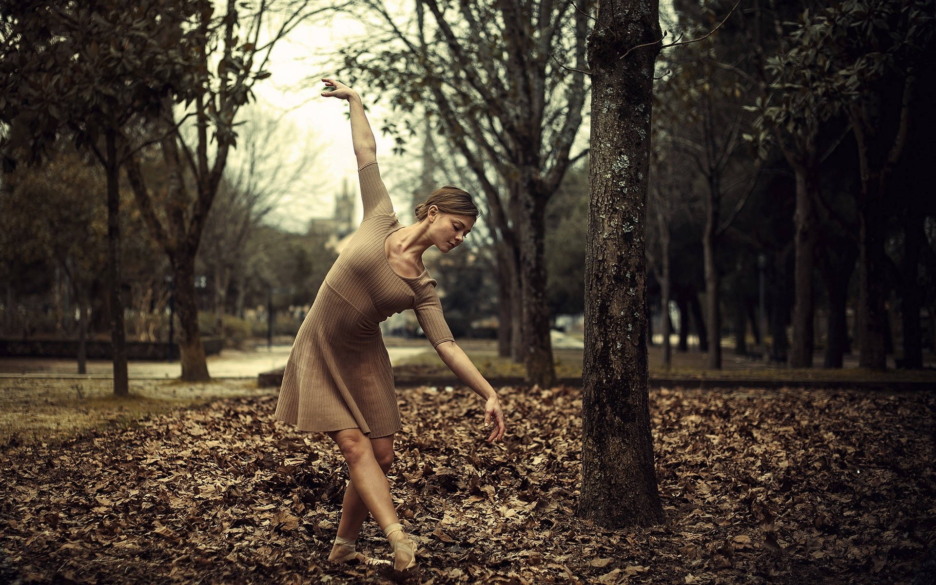 Ballet: Artistic dancing, Carefully planned movements. 1920x1200 HD Background.