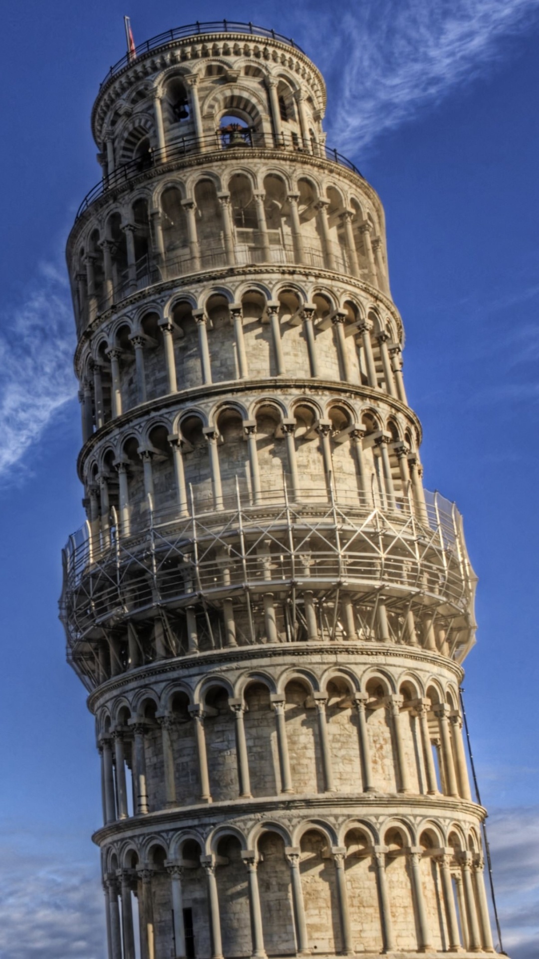 Leaning Tower, Famous landmark, Italy travel, Architectural marvel, 1080x1920 Full HD Handy