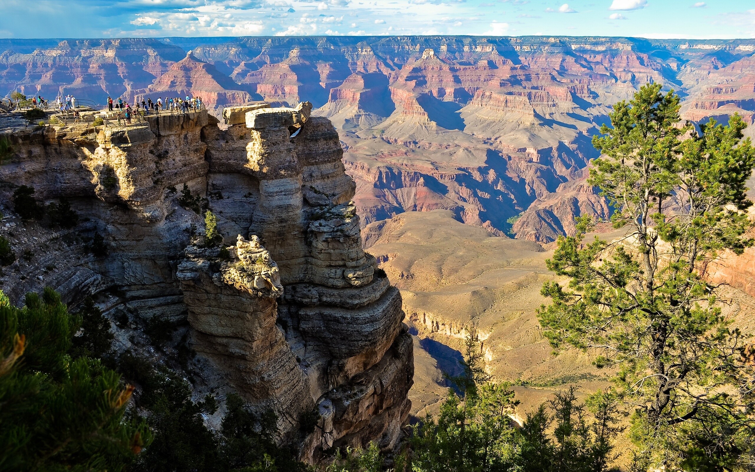 Grand Canyon: GCNP, The park, which covers 1,217,262 acres, Arizona. 2560x1600 HD Background.
