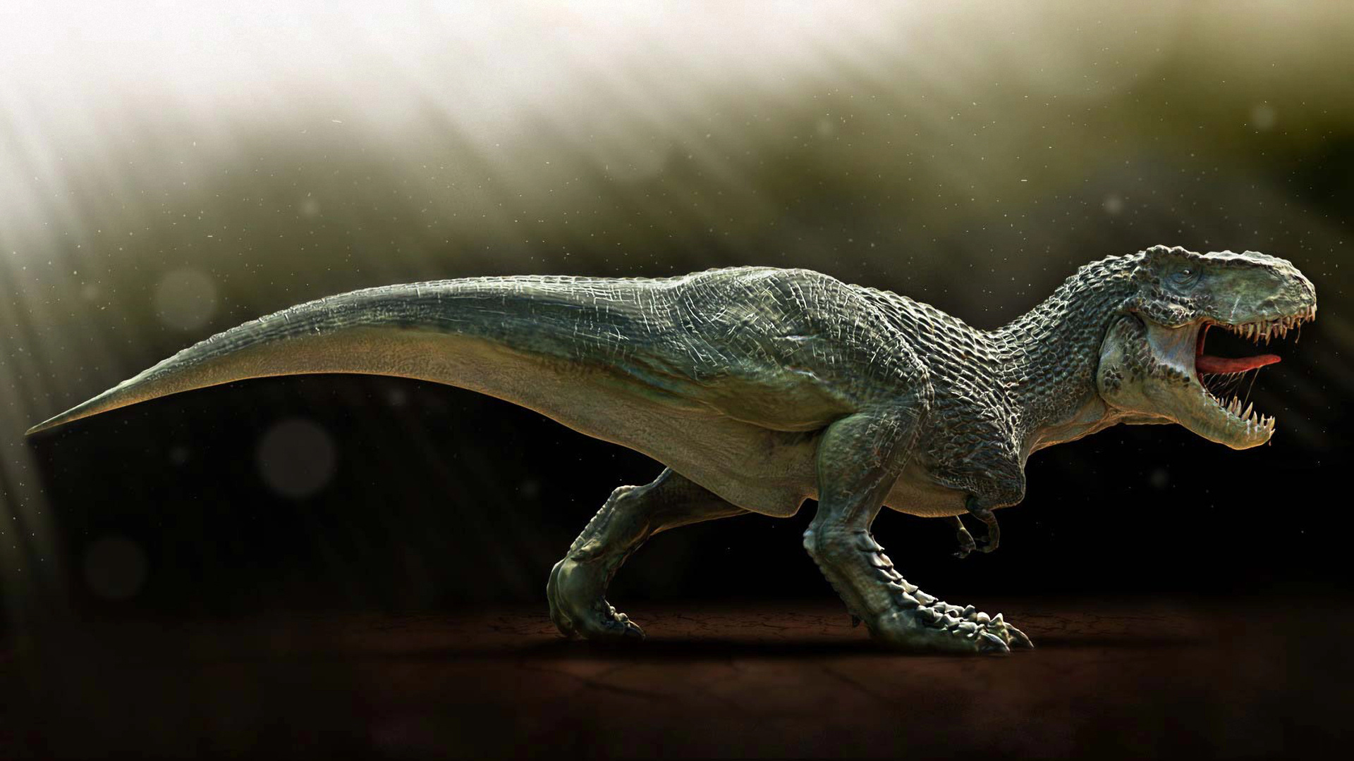 HD dinosaur wallpaper, Stunning visuals, Mesozoic creatures, Desktop background, 1920x1080 Full HD Desktop