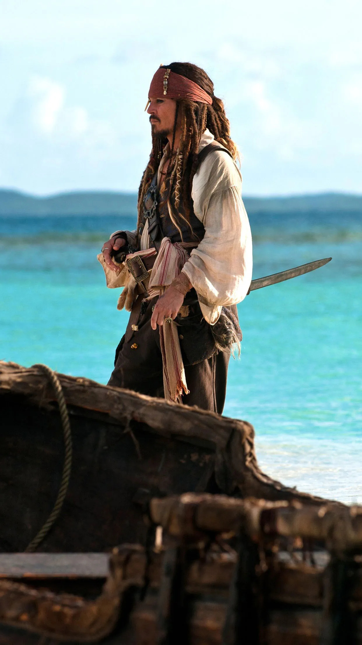 Captain Jack Sparrow, iPhone wallpaper, Free download, 3wallpapers, 1250x2210 HD Phone