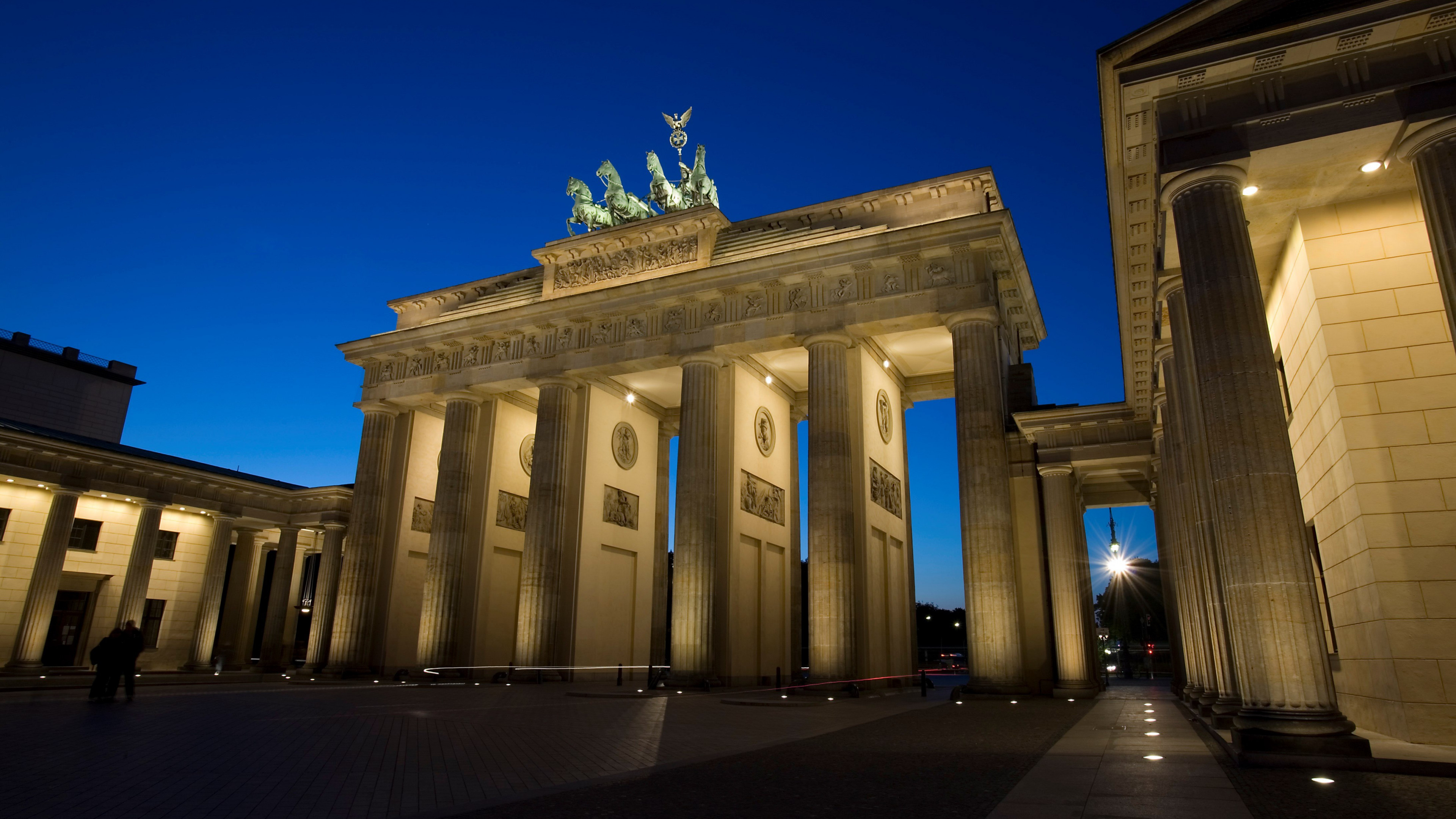 Brandenburg Gate, Ancient HD Wallpapers, Baltana, 3840x2160 4K Desktop