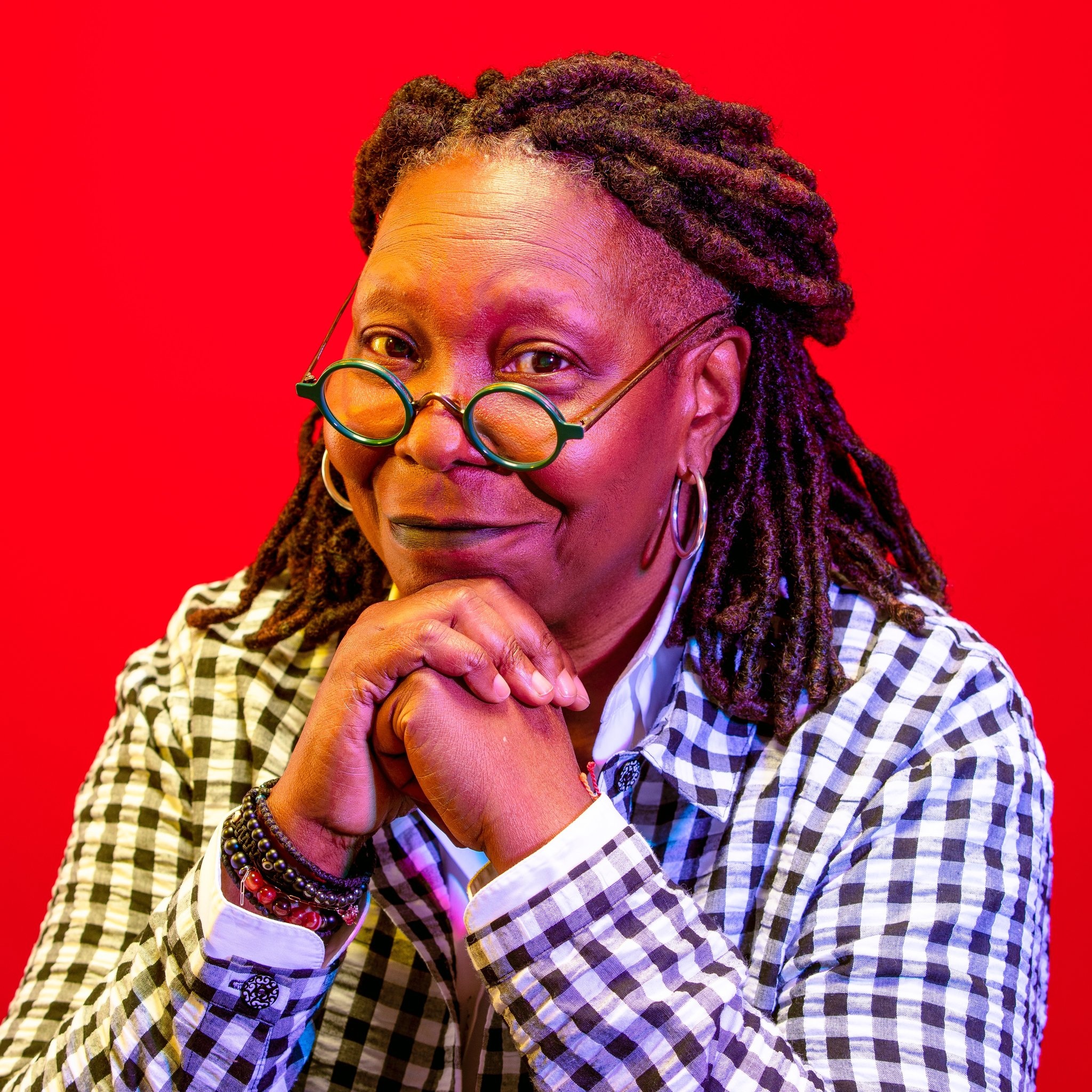 Whoopi Goldberg, Controversial conversations, Insightful interview, Thought-provoking, 2050x2050 HD Phone