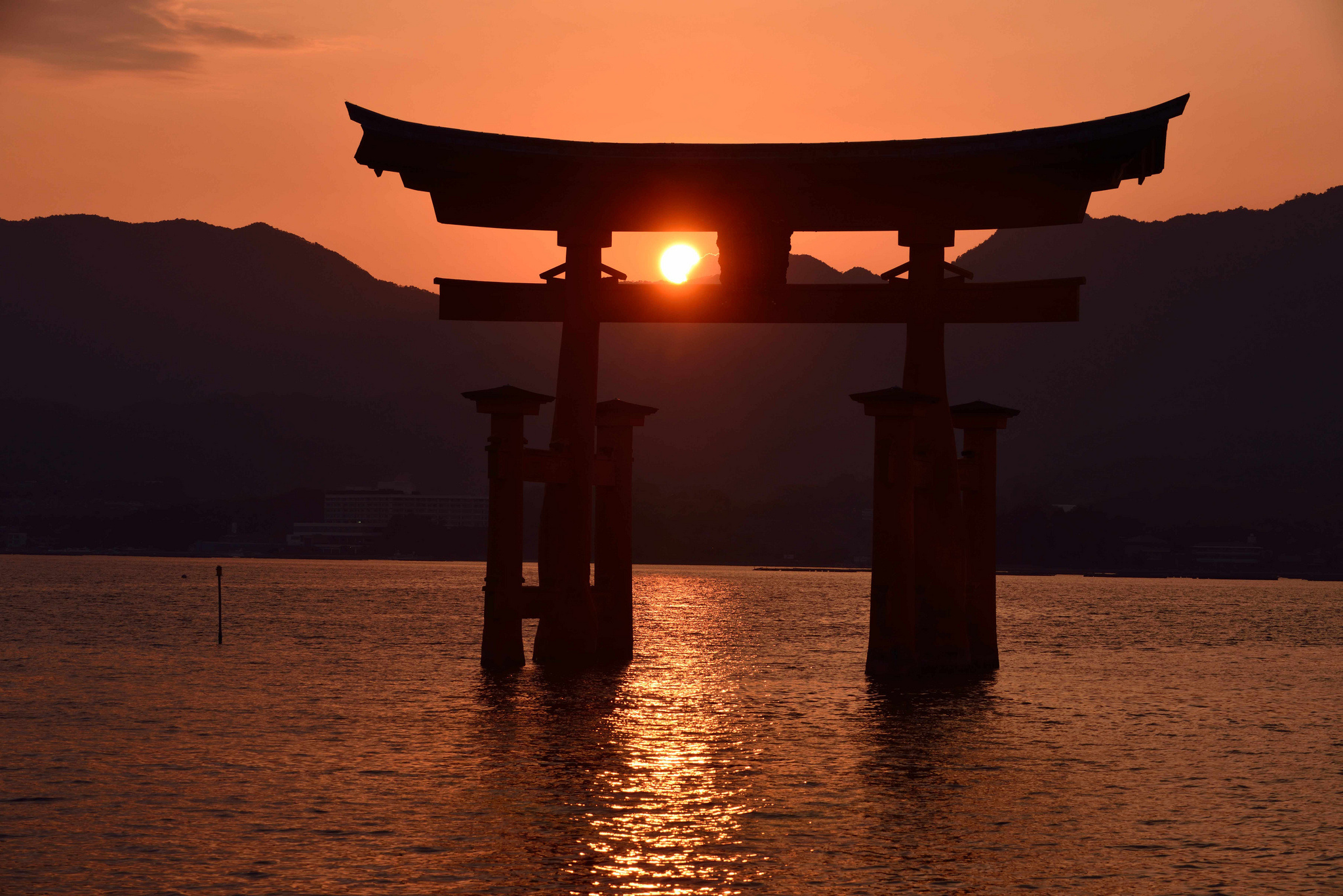 Itsukushima Shrine, UNESCO World Heritage Site, Spiritual significance, Tourist attraction, 2050x1370 HD Desktop