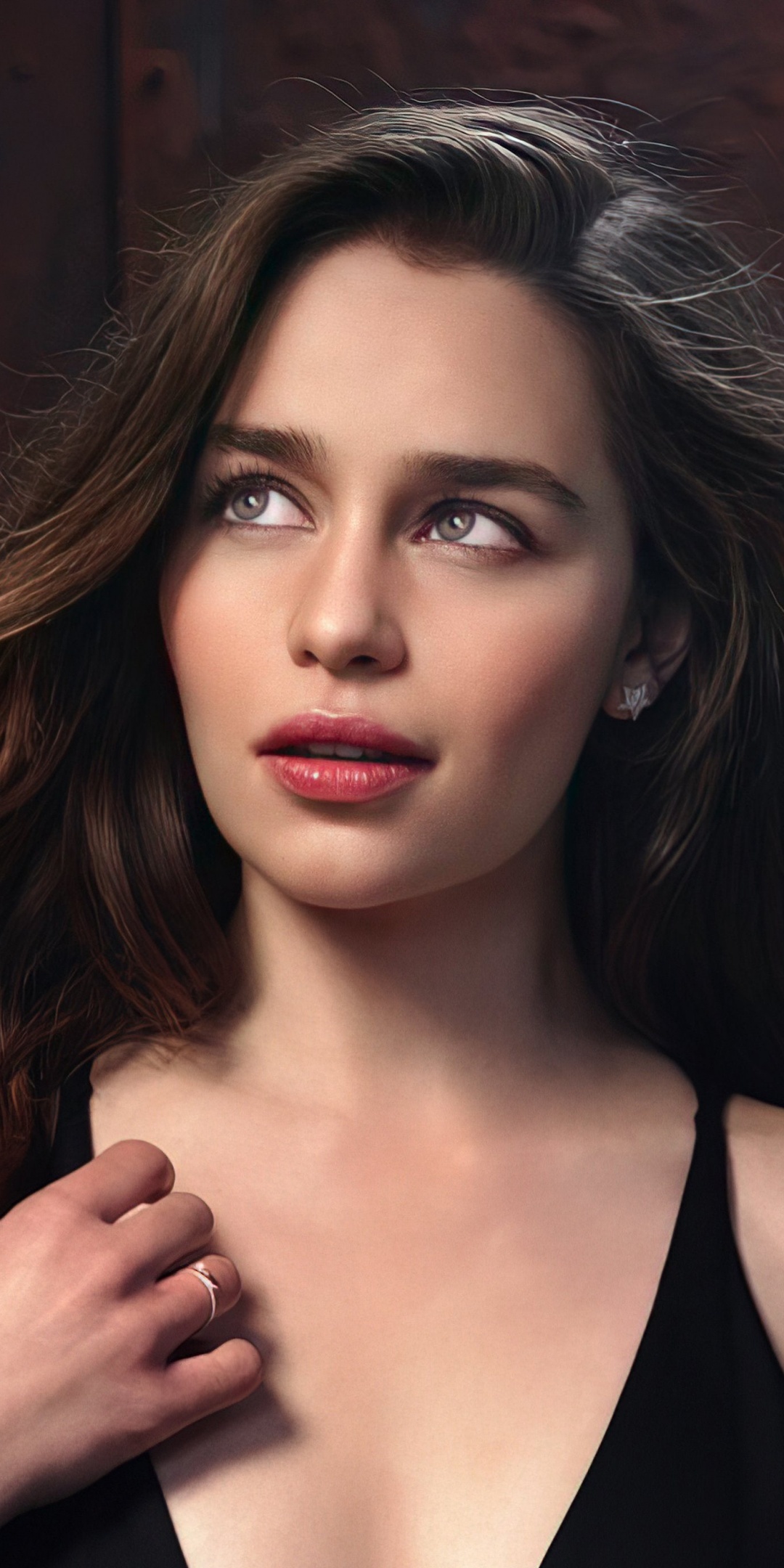 Emilia Clarke, 4K wallpaper, Beautiful actress, 1080x2160 HD Handy