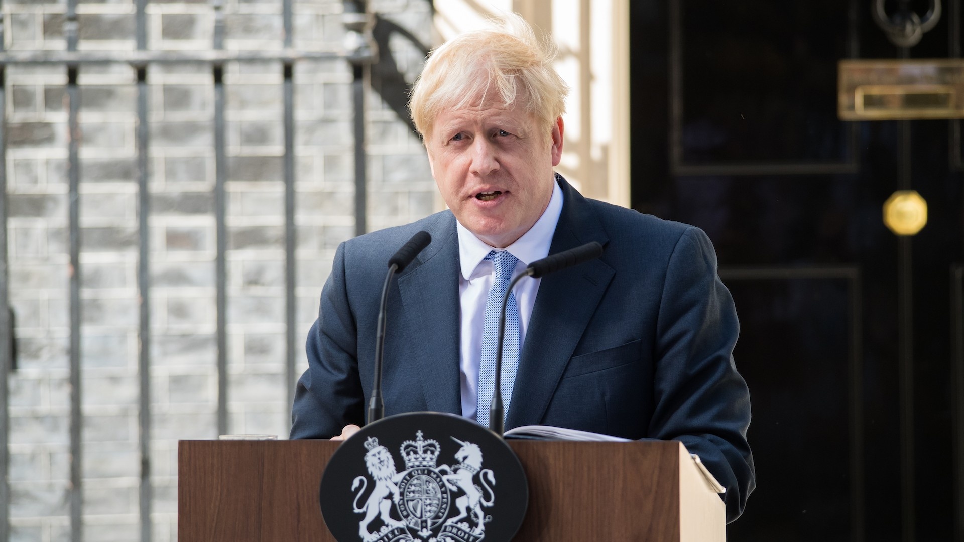 Boris Johnson, Reflections on year one, UK Prime Minister, Instinctif Partners, 1920x1080 Full HD Desktop