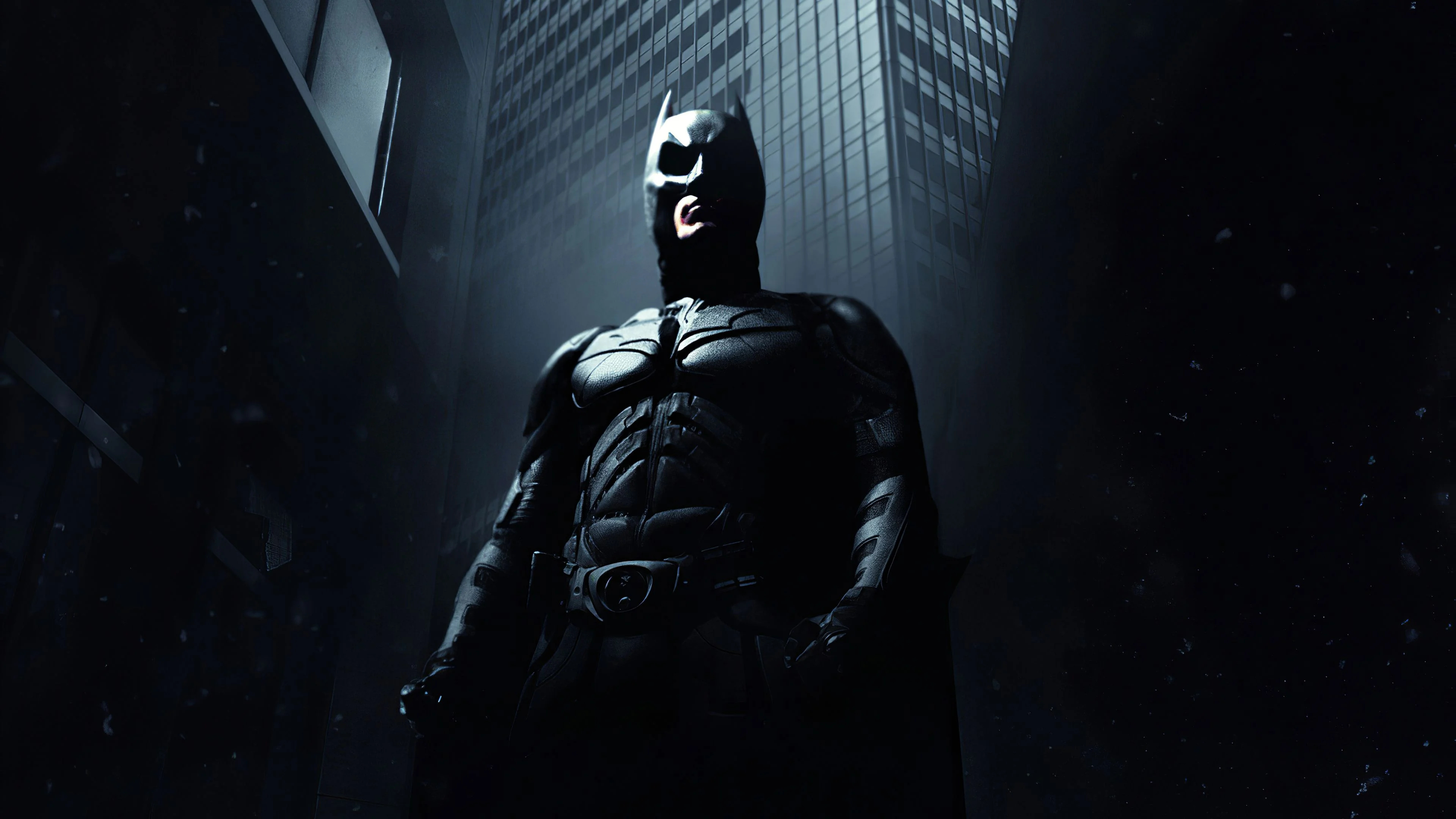 Christian Bale, Iconic Batman, Striking wallpapers, Dynamic backgrounds, 3840x2160 4K Desktop