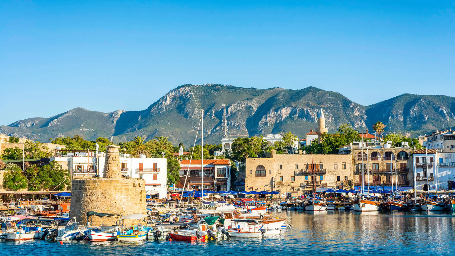 Kyrenia North Cyprus, Coastal charm, Cultural heritage, Stunning views, 1920x1080 Full HD Desktop