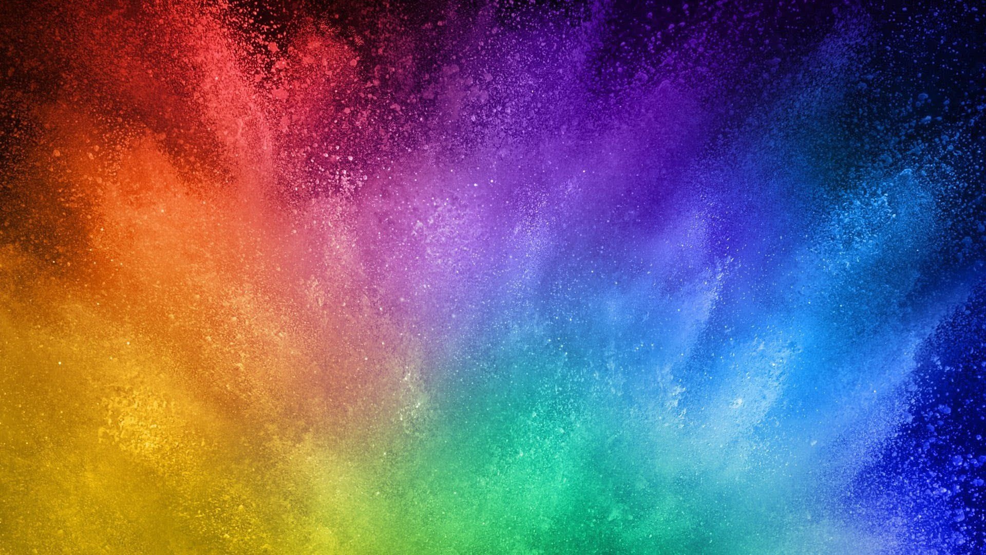 Explosive colors, Bursting powder, Vibrant hues, Color explosion, 1920x1080 Full HD Desktop