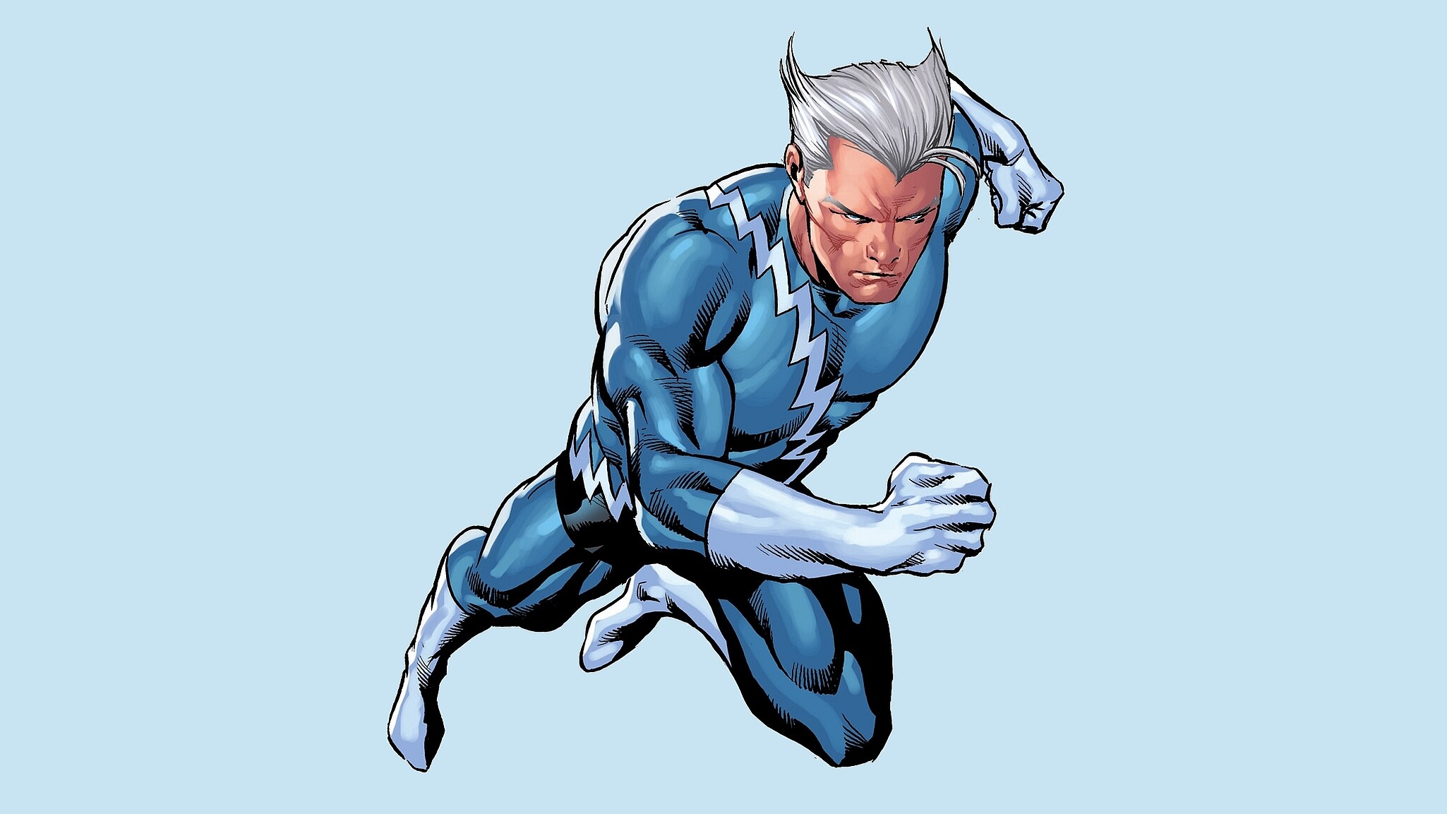 Quicksilver (Marvel): Created by Stan Lee and Jack Kirby, Has the superhuman ability to move at great speeds. 2050x1160 HD Wallpaper.