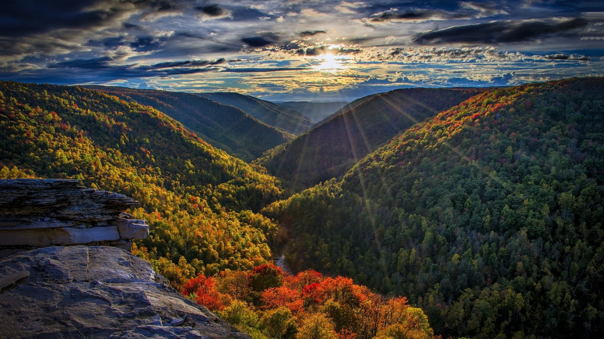 West Virginia wallpapers, State pride, Vibrant backgrounds, Scenic beauty, 1920x1080 Full HD Desktop