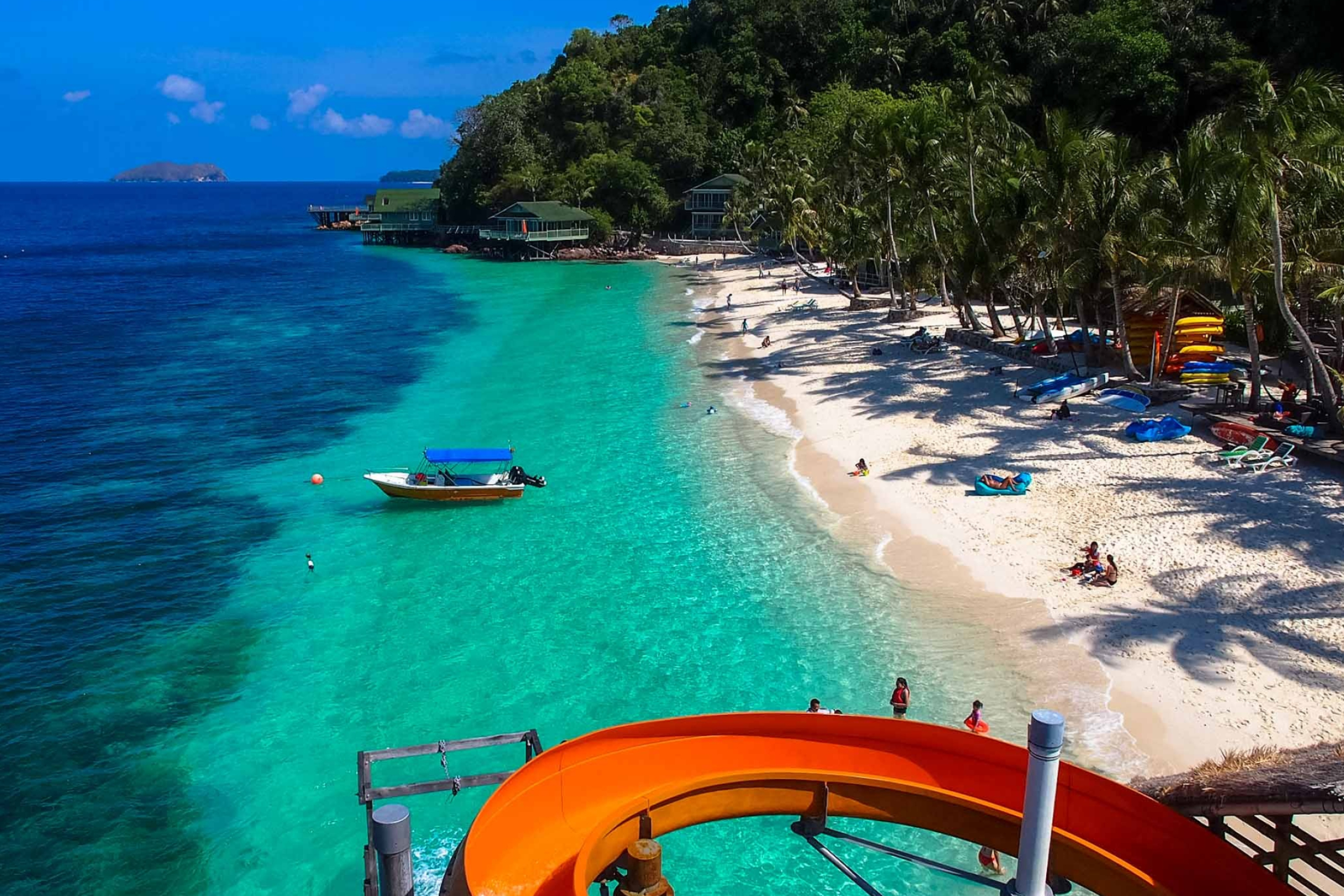 Rawa Island, Paradise beach, Near Singapore, Malaysia, 2540x1690 HD Desktop