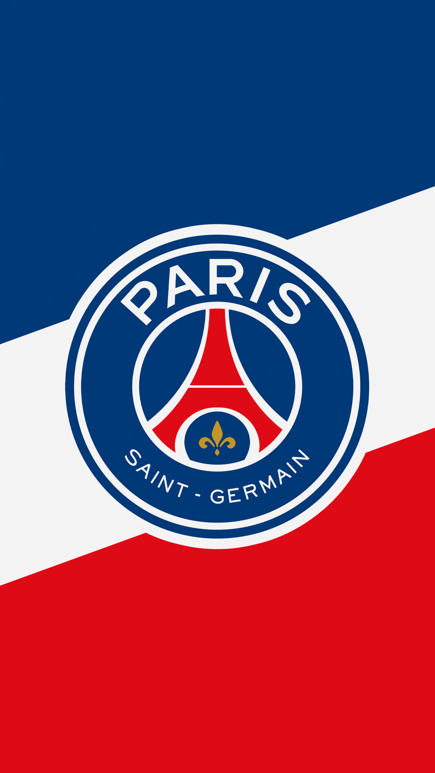 Paris Saint-Germain: Football club, Sports, France, Emblem. 1440x2560 HD Background.