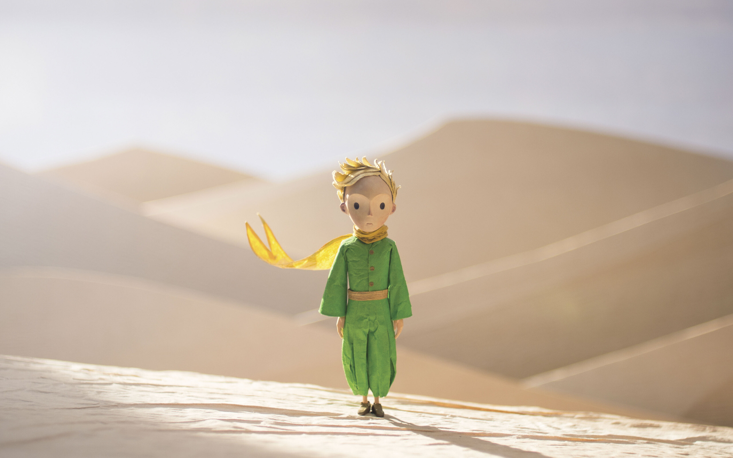 The Little Prince: When an overscheduled girl befriends an eccentric aviator, he regales her with tales about the adventures of an unusual boy who lives on an asteroid. 2560x1600 HD Background.