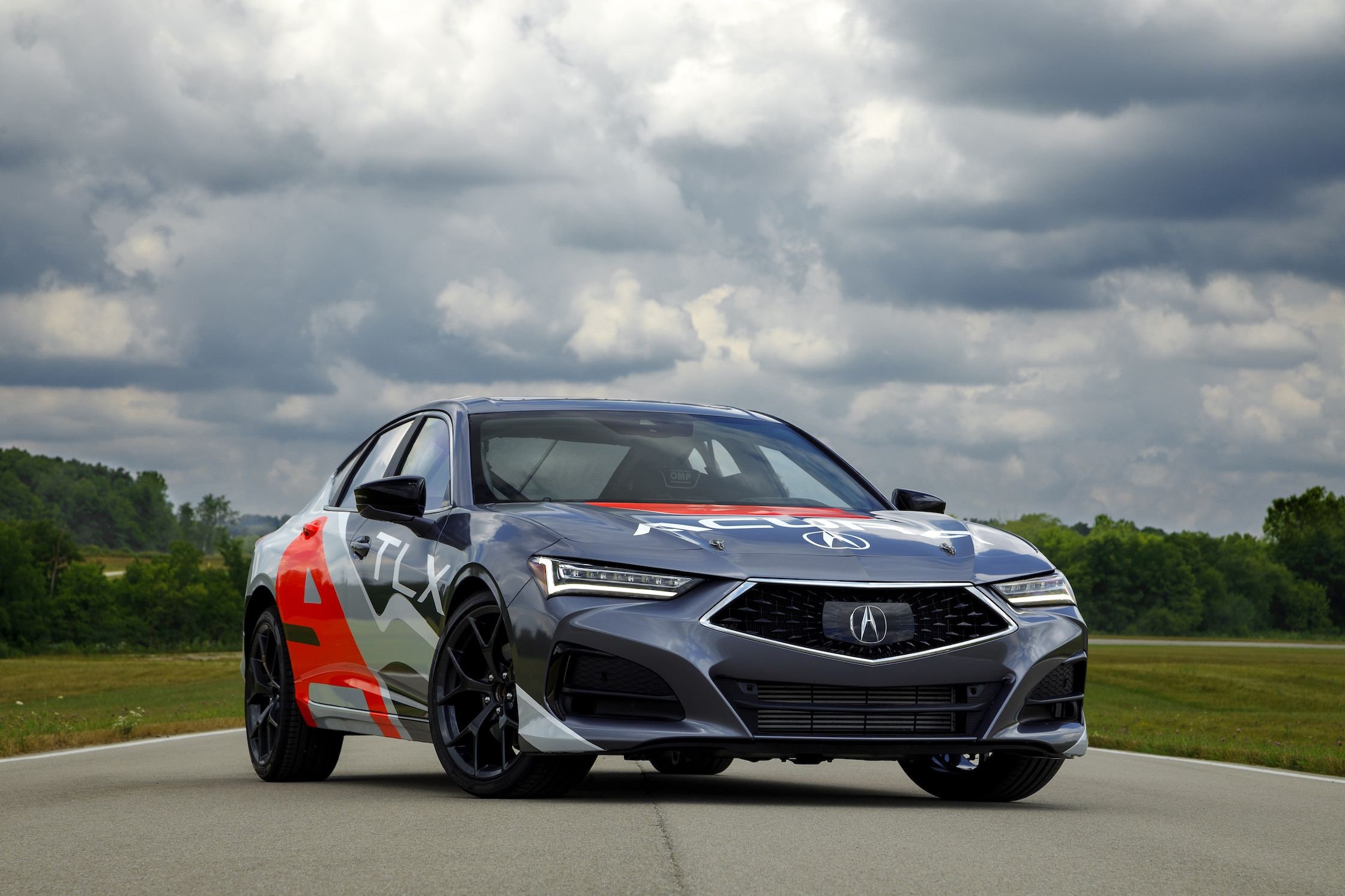 Acura TLX, Racing in Pikes Peak, Thrilling competition, Exhilarating ride, 2240x1500 HD Desktop