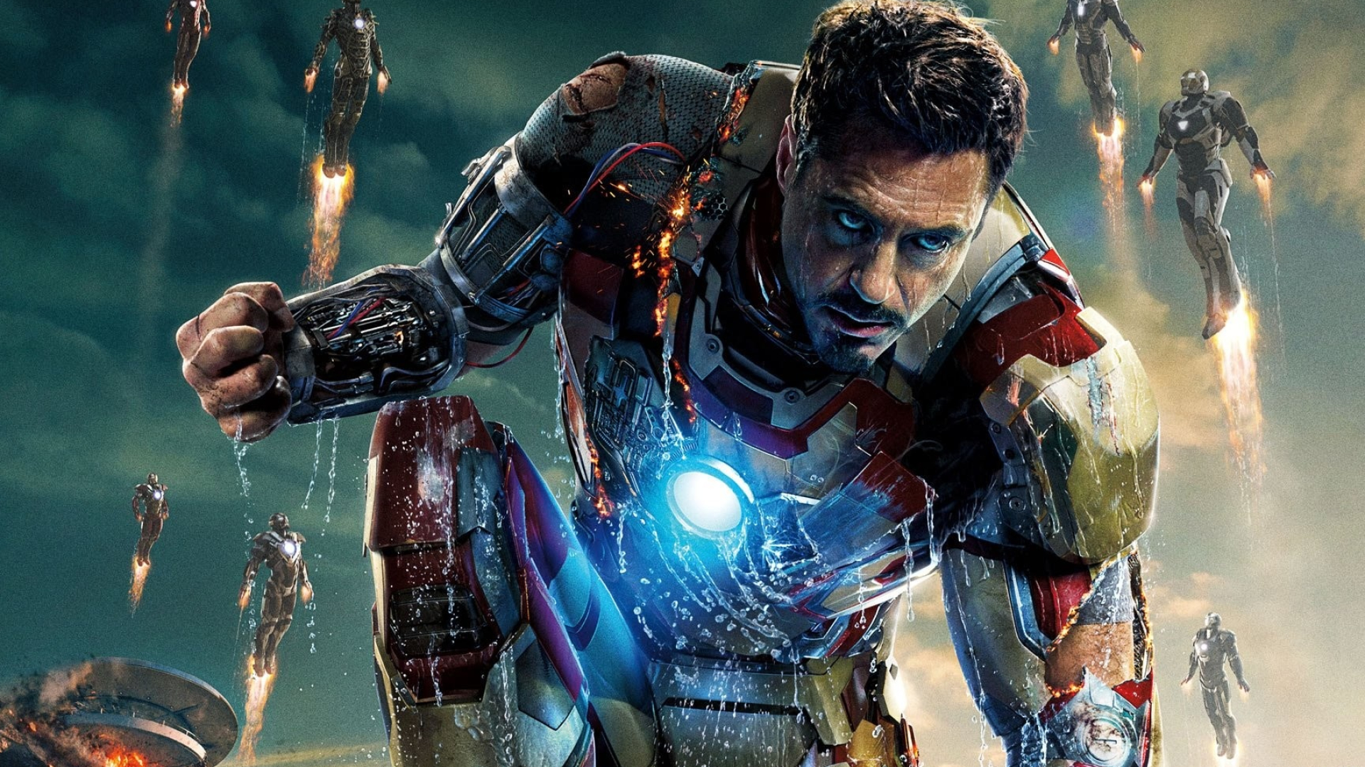 Tony Stark, Iron Man 3, HD wallpaper, Action-packed film, 1920x1080 Full HD Desktop
