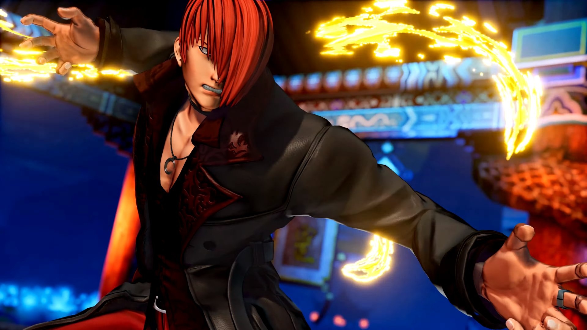 Iori Yagami, Gaming character, The King of Fighters XV, Trailer reveal, 1920x1080 Full HD Desktop