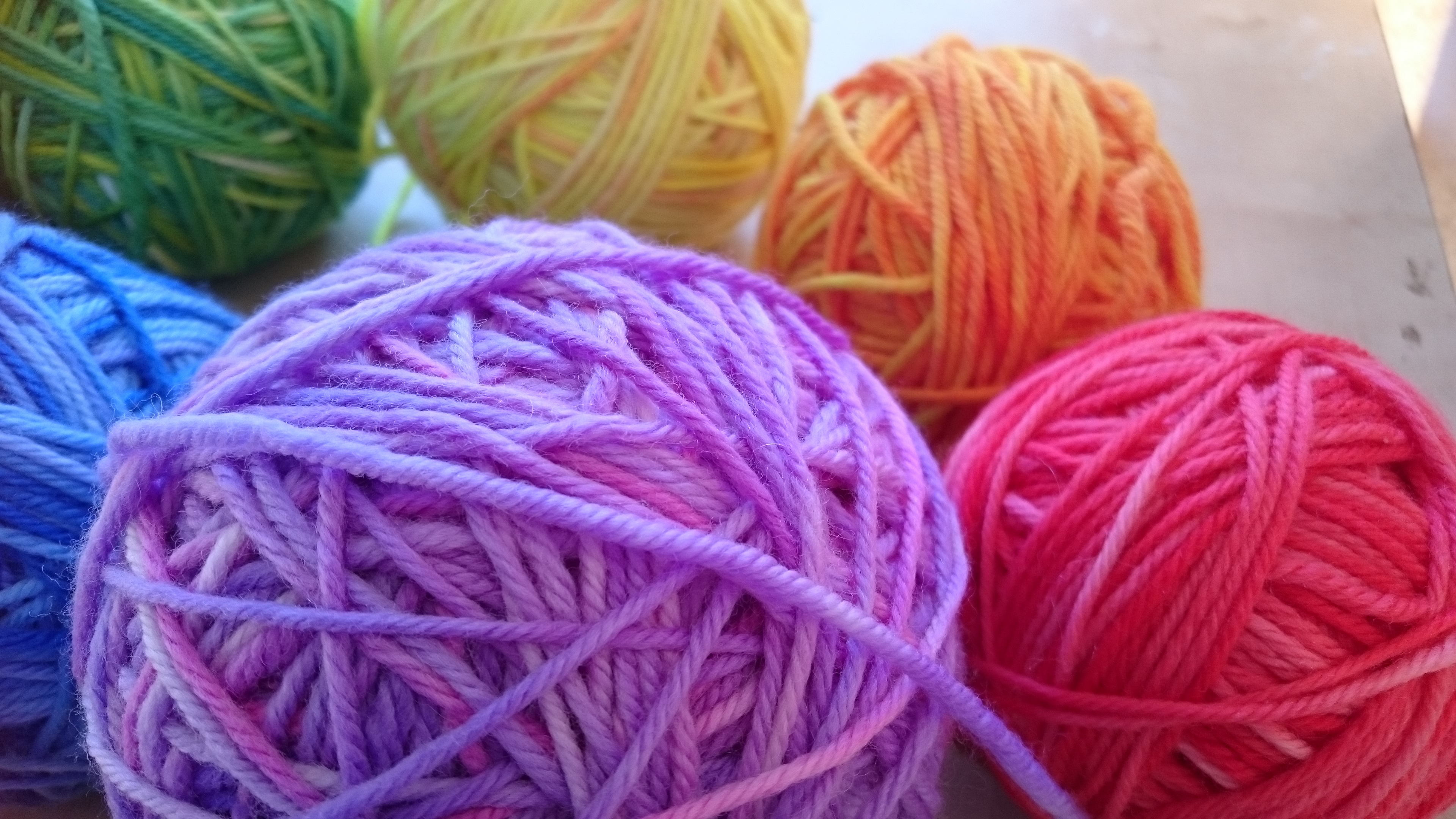 Hand-dyed yarn, Artistic colors, Custom creations, Beautiful craftsmanship, 3840x2160 4K Desktop