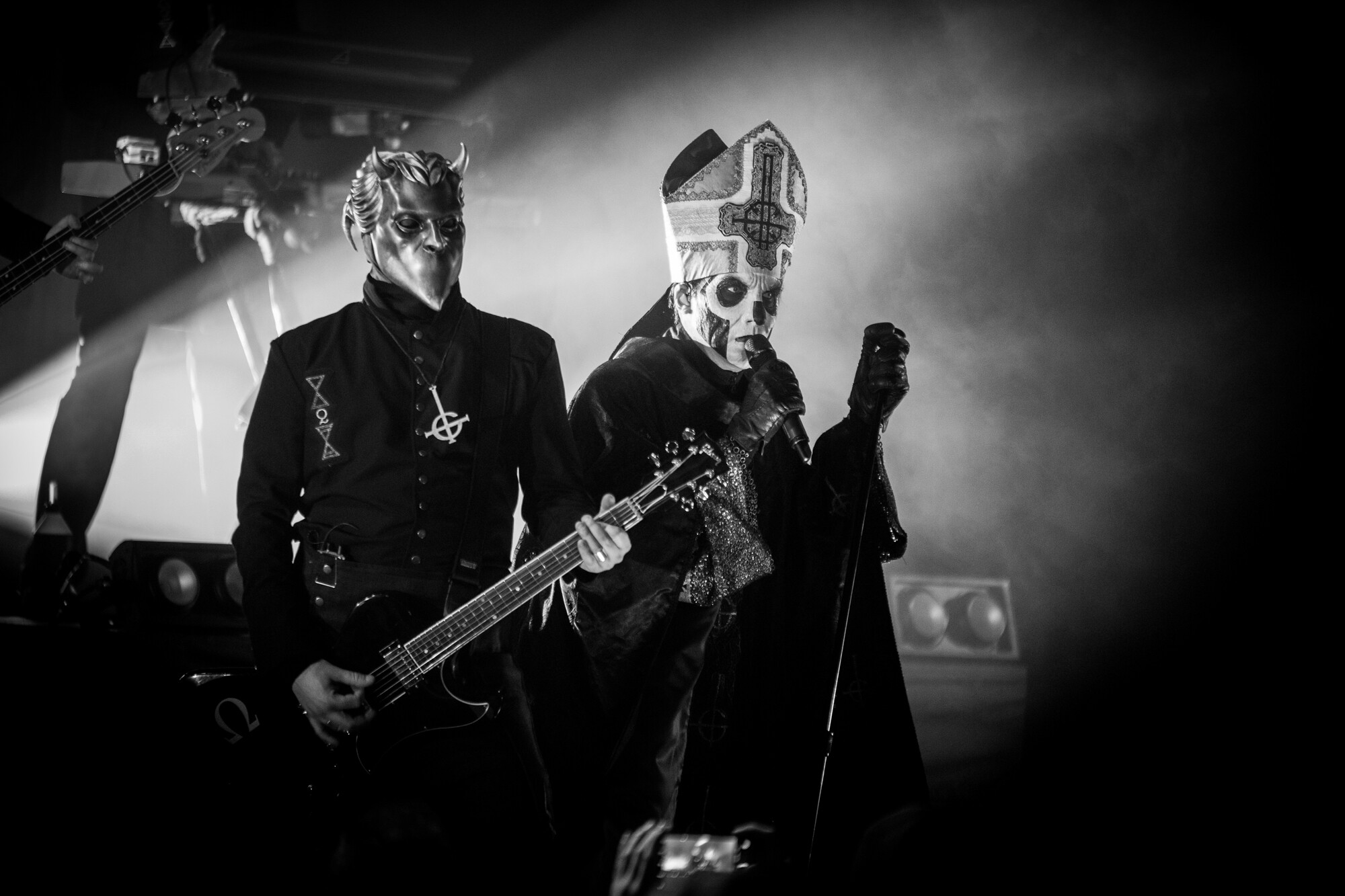 Ghost (Band): A member of the Group of Nameless Ghouls, A Ghoul Writer, Cardinal Copia. 2000x1340 HD Wallpaper.