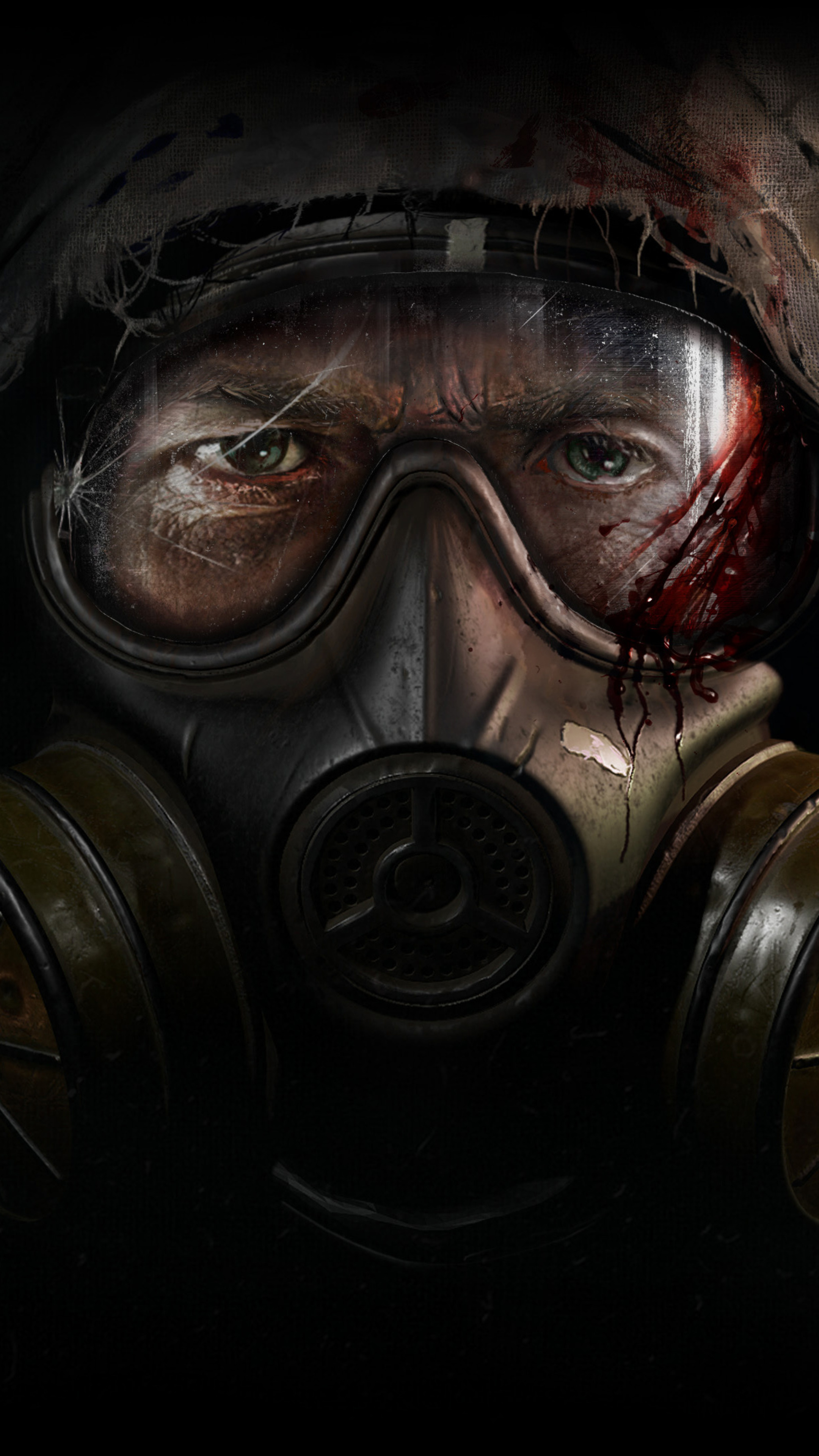 S.T.A.L.K.E.R. 2: Skif, The main playable character in the upcoming action shooter video game. 2160x3840 4K Wallpaper.