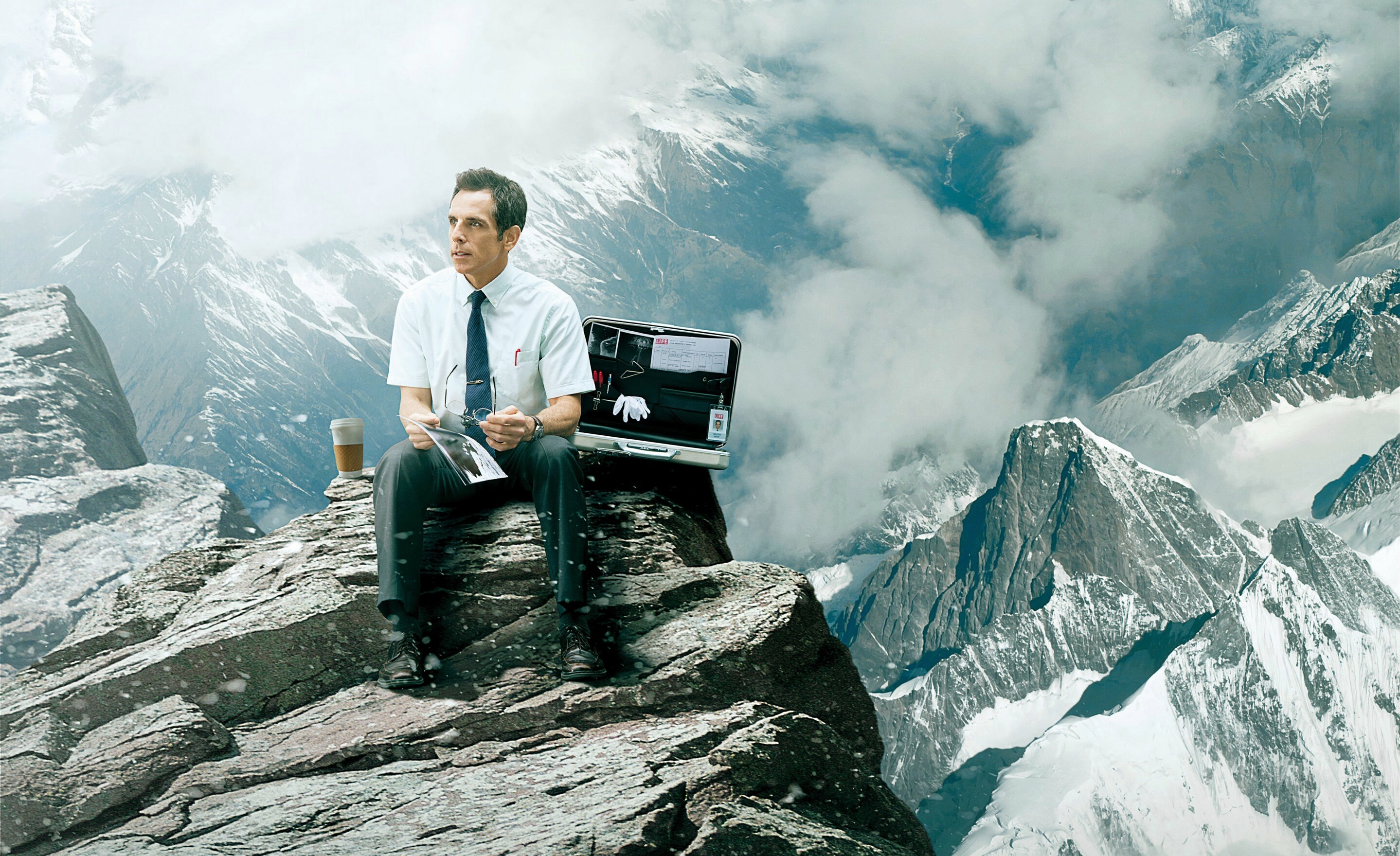 The Secret Life of Walter Mitty: It is the second film adaptation of James Thurber's 1939 short story of the same name, following the 1947 film. 2880x1760 HD Background.