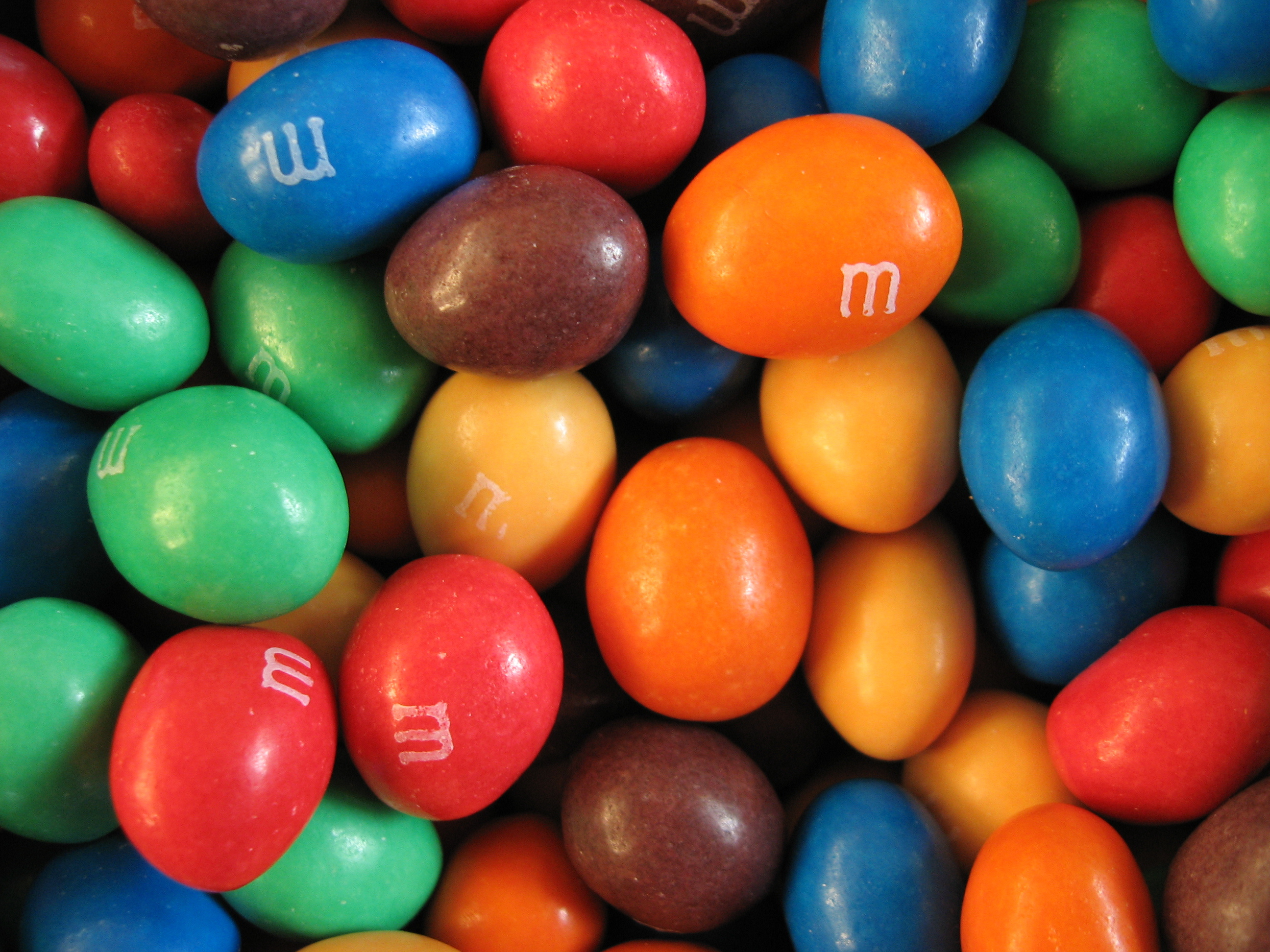 M&M's, Colorful candy, Sweet treats, Irresistible temptation, 2600x1950 HD Desktop