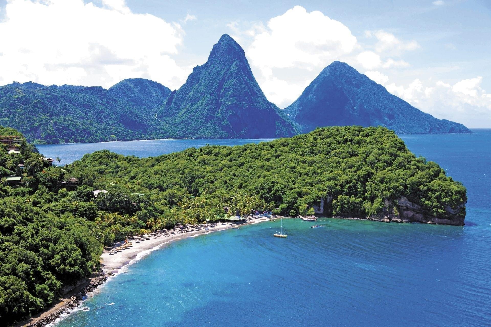 The Pitons St. Lucia, Anse Chastanet dive resort, PADI travel, Travels, 1920x1280 HD Desktop
