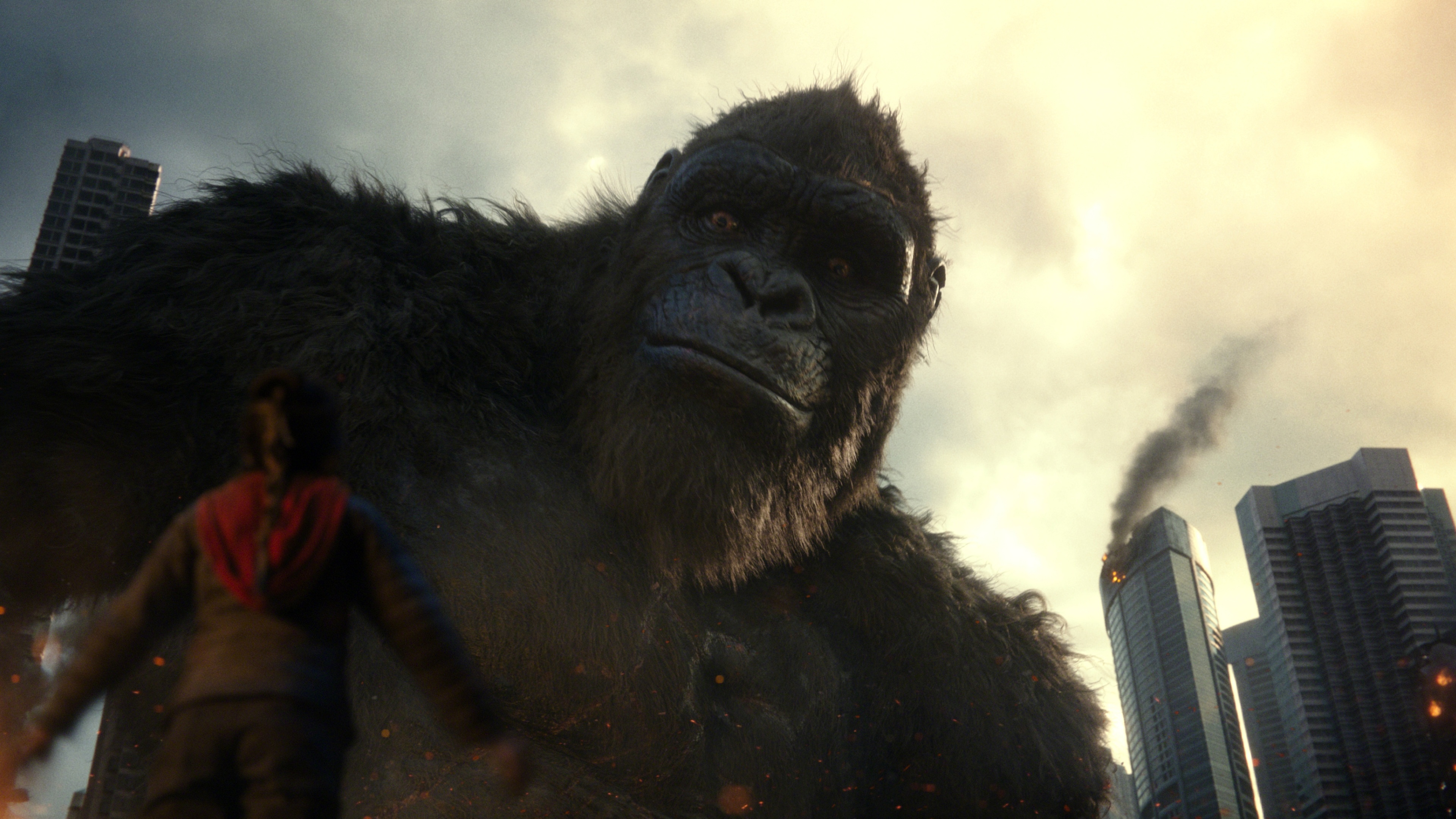 King Kong: A fictional giant monster resembling a gorilla, Movie. 3840x2160 4K Wallpaper.