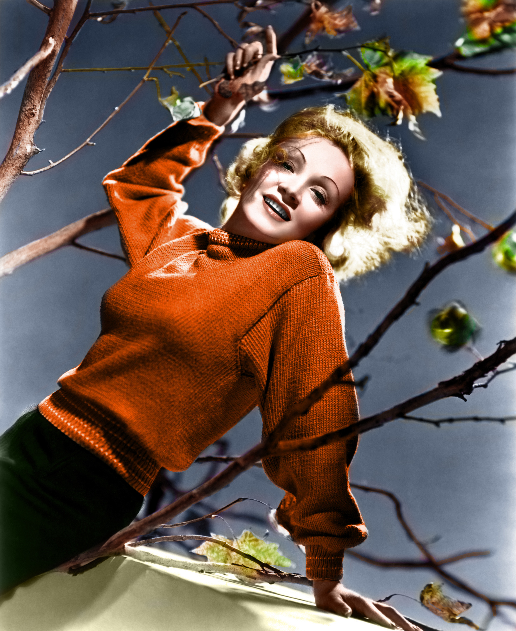 Marlene Dietrich, Classic actresses, Color HD wallpaper, Mobile & tablet, 1760x2160 HD Phone