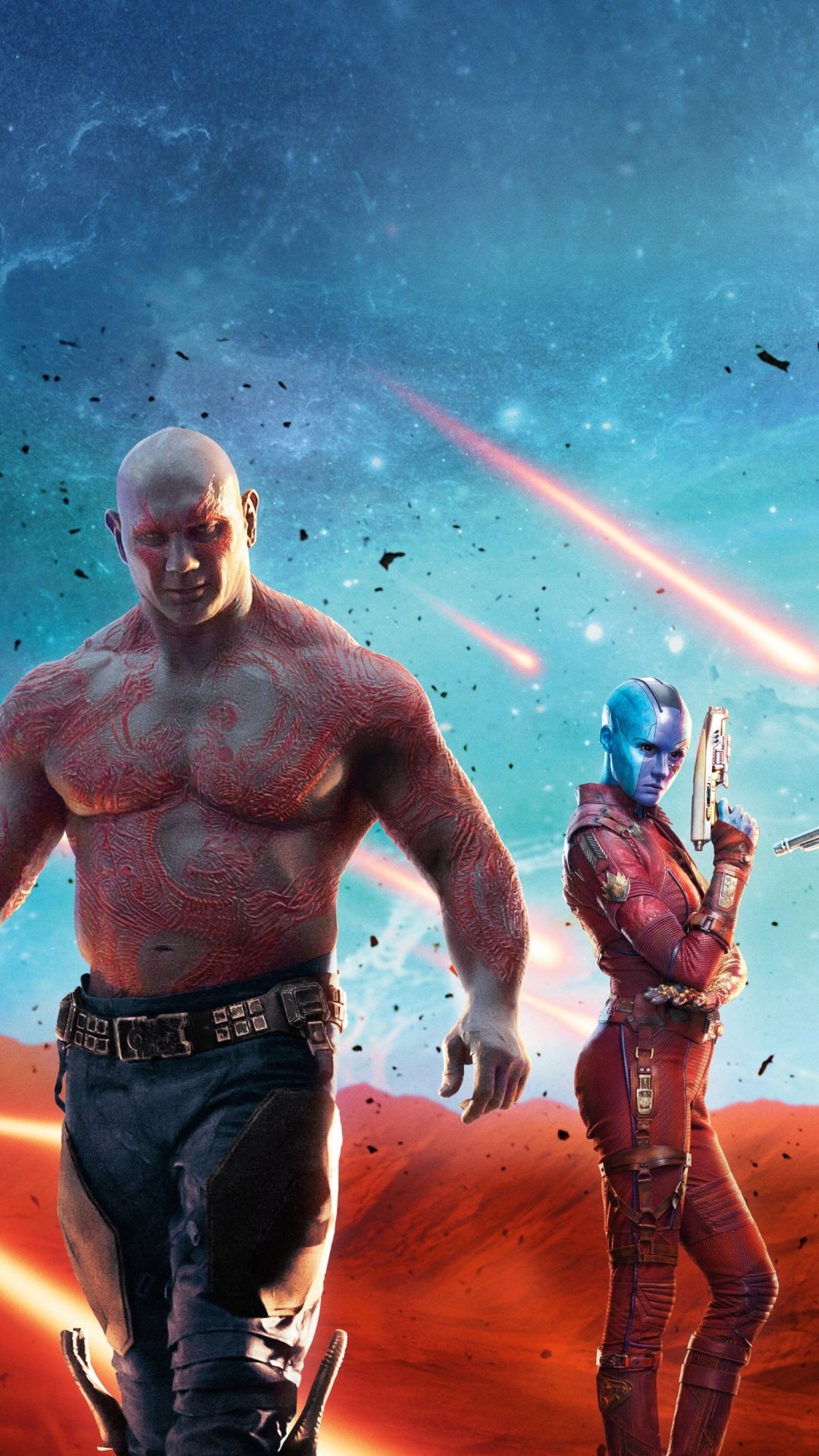 Drax the Destroyer, Wallpapers, Android mobile, Mobile wallpaper, 1080x1920 Full HD Phone