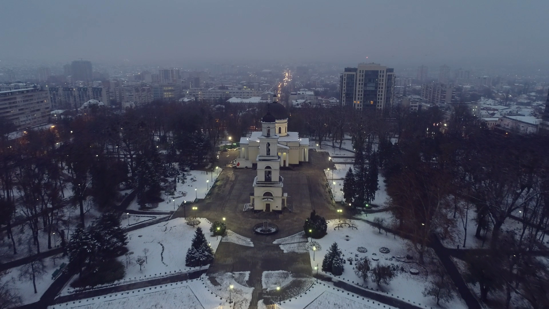 Chisinau city, Moldova, 1920x1080 Full HD Desktop