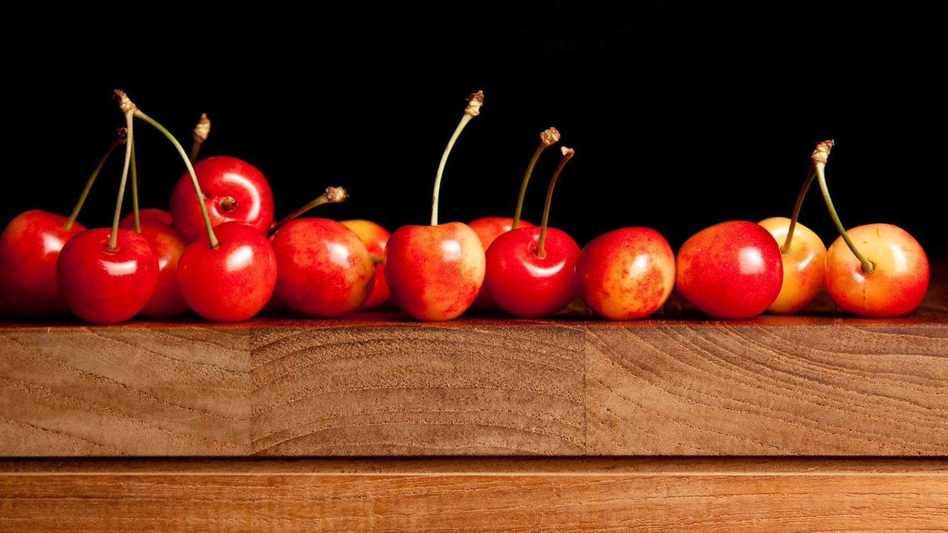 Cherry: Originated in Asia Minor in the fertile areas between the Black and Caspian seas. 1920x1080 Full HD Wallpaper.